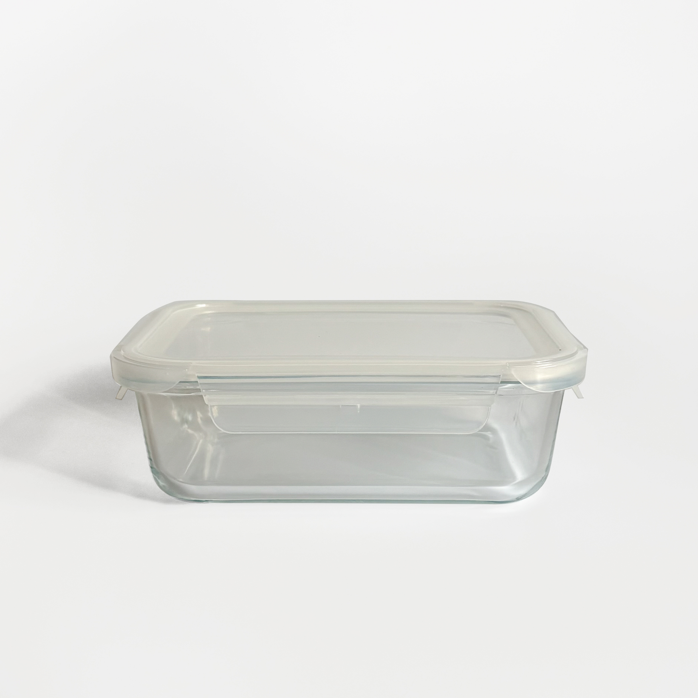 Akamiya High Borosilicate Glass Microwaveable Food Container Rectangle