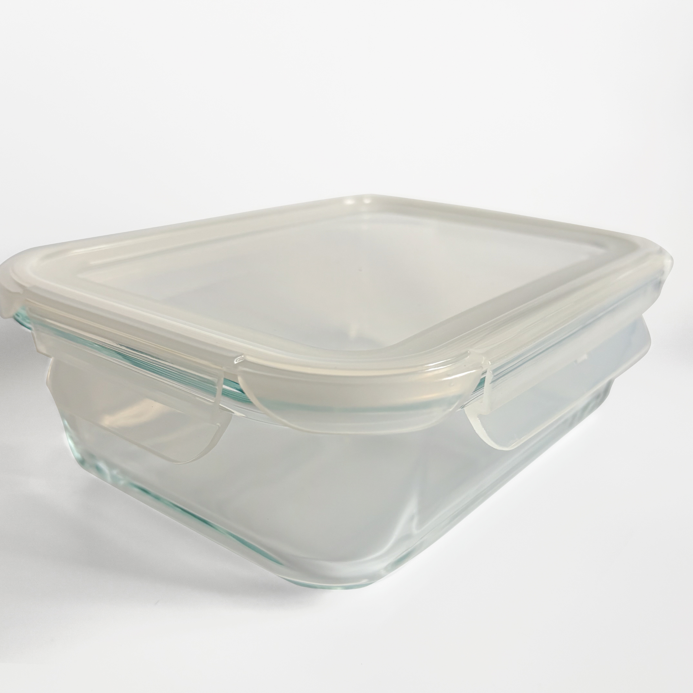 Akamiya High Borosilicate Glass Microwaveable Food Container Rectangle