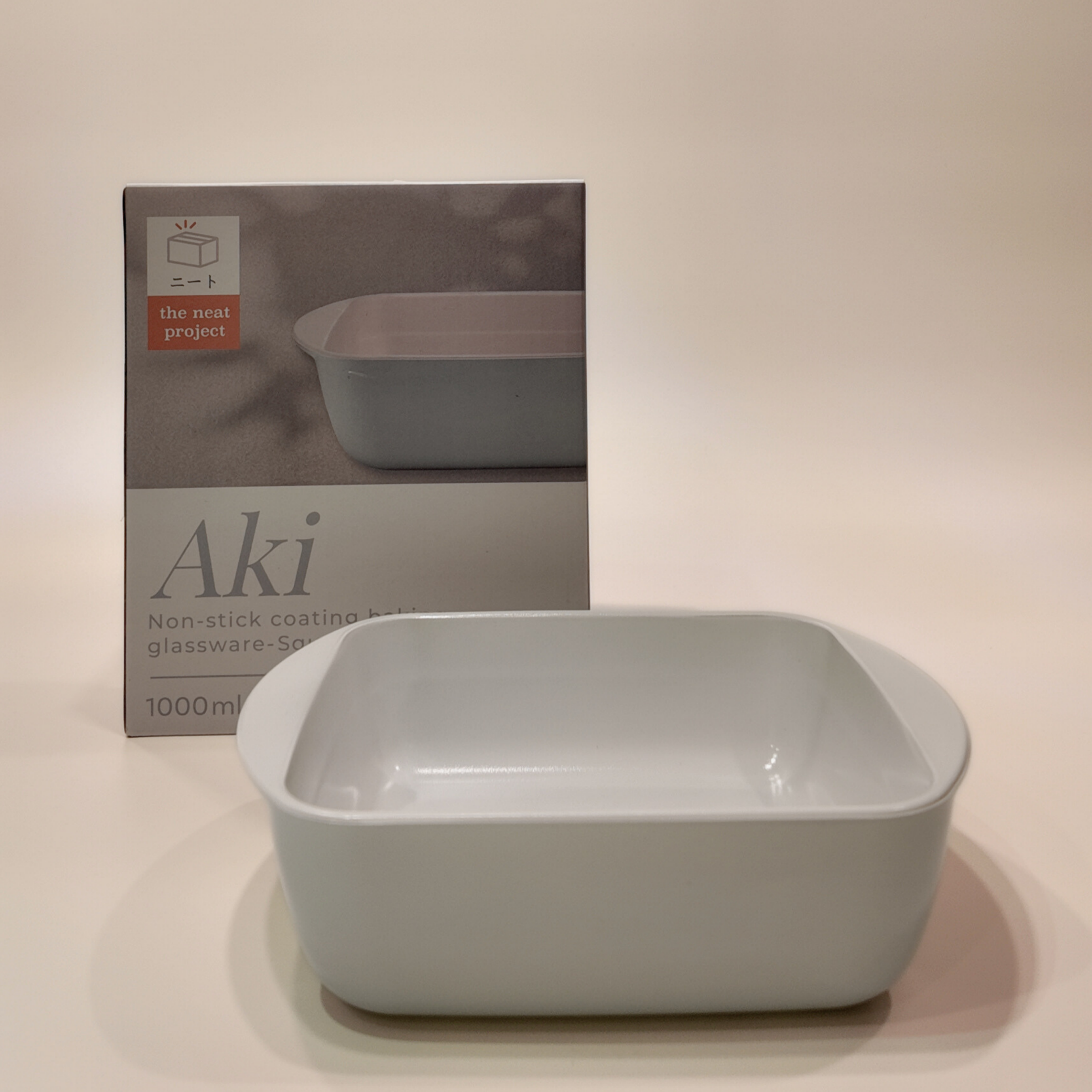 Aki Square Non-stick Coating Baking Glassware