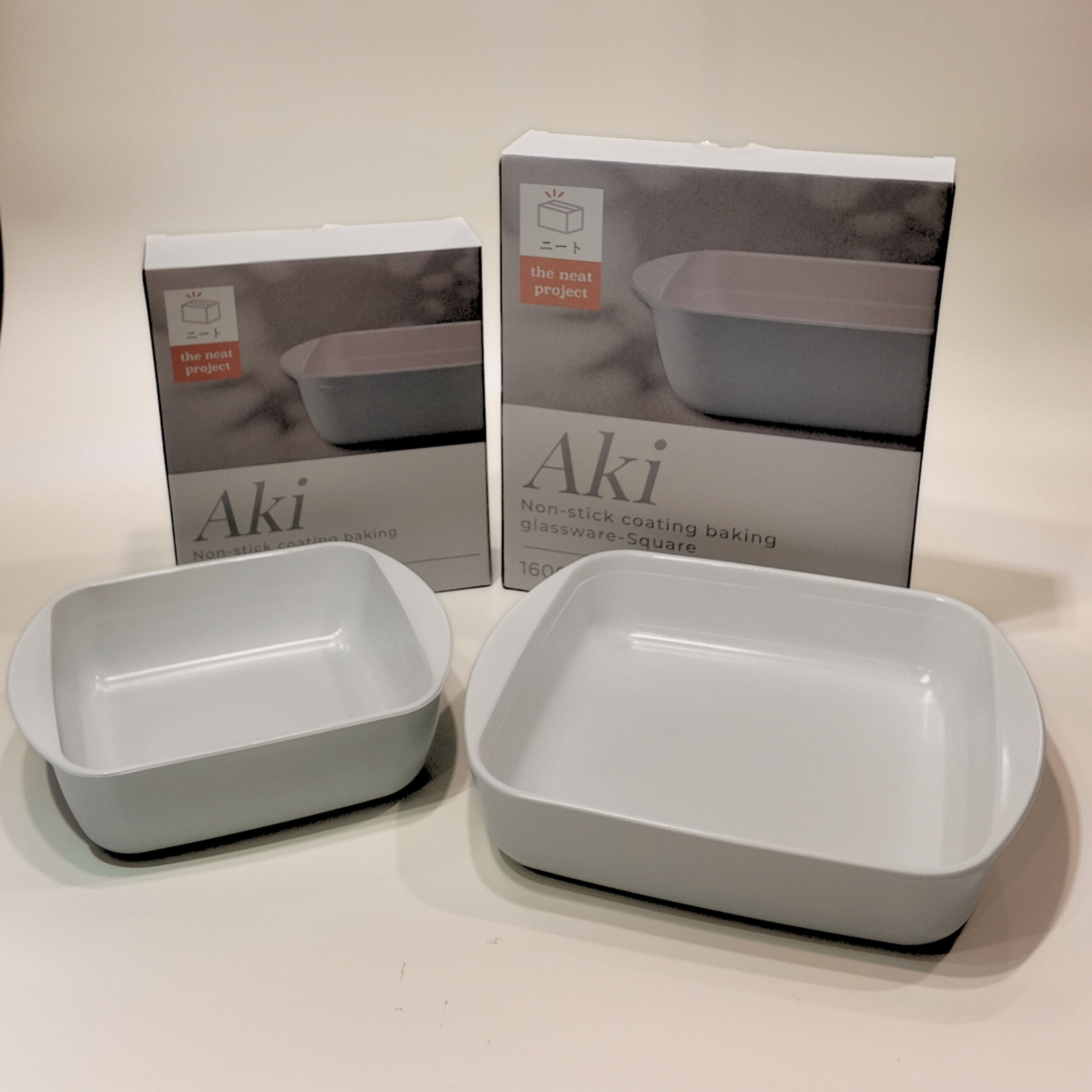 Aki Square Non-stick Coating Baking Glassware