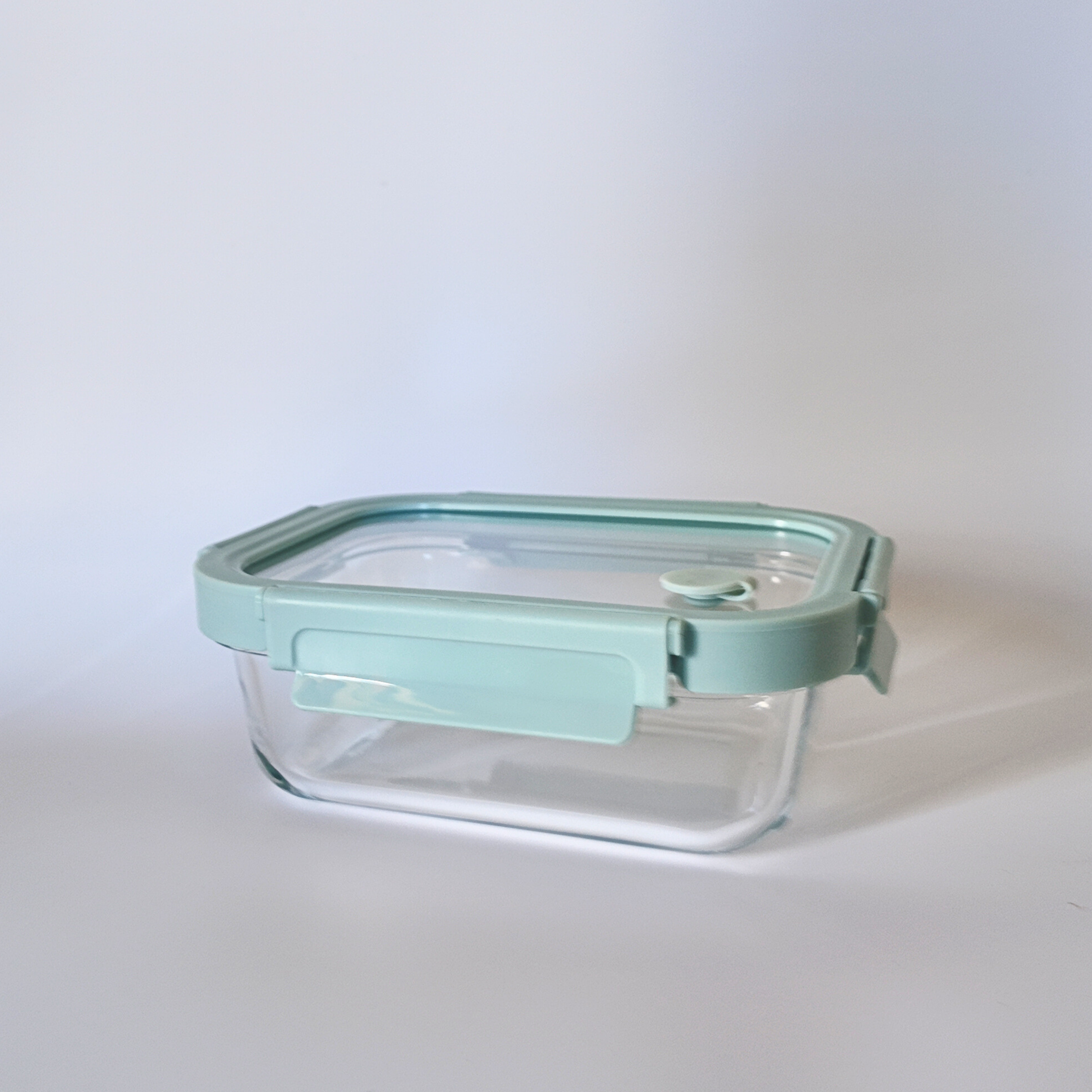 Aniko Rectangular Vented Glass Lid Container