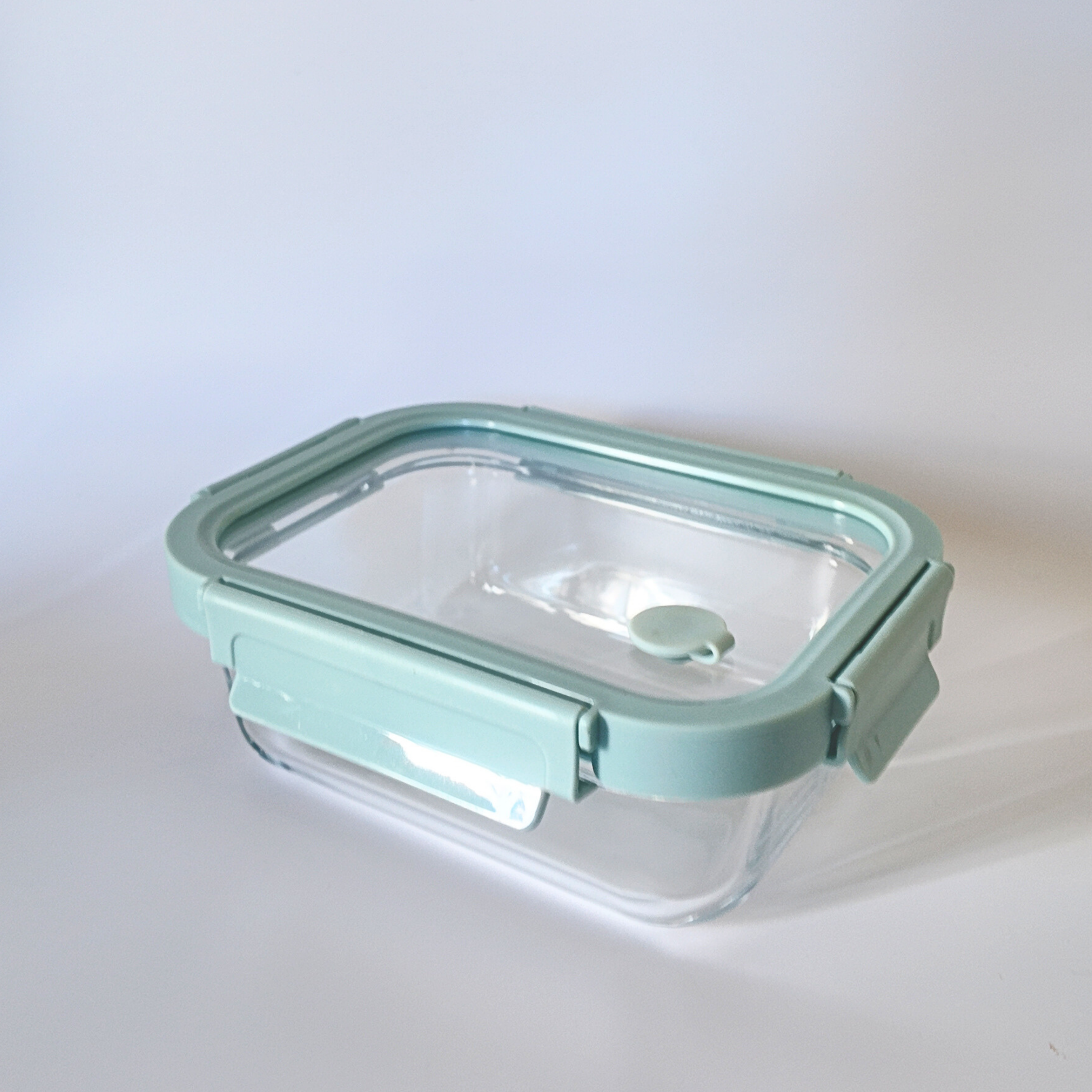 Aniko Rectangular Vented Glass Lid Container