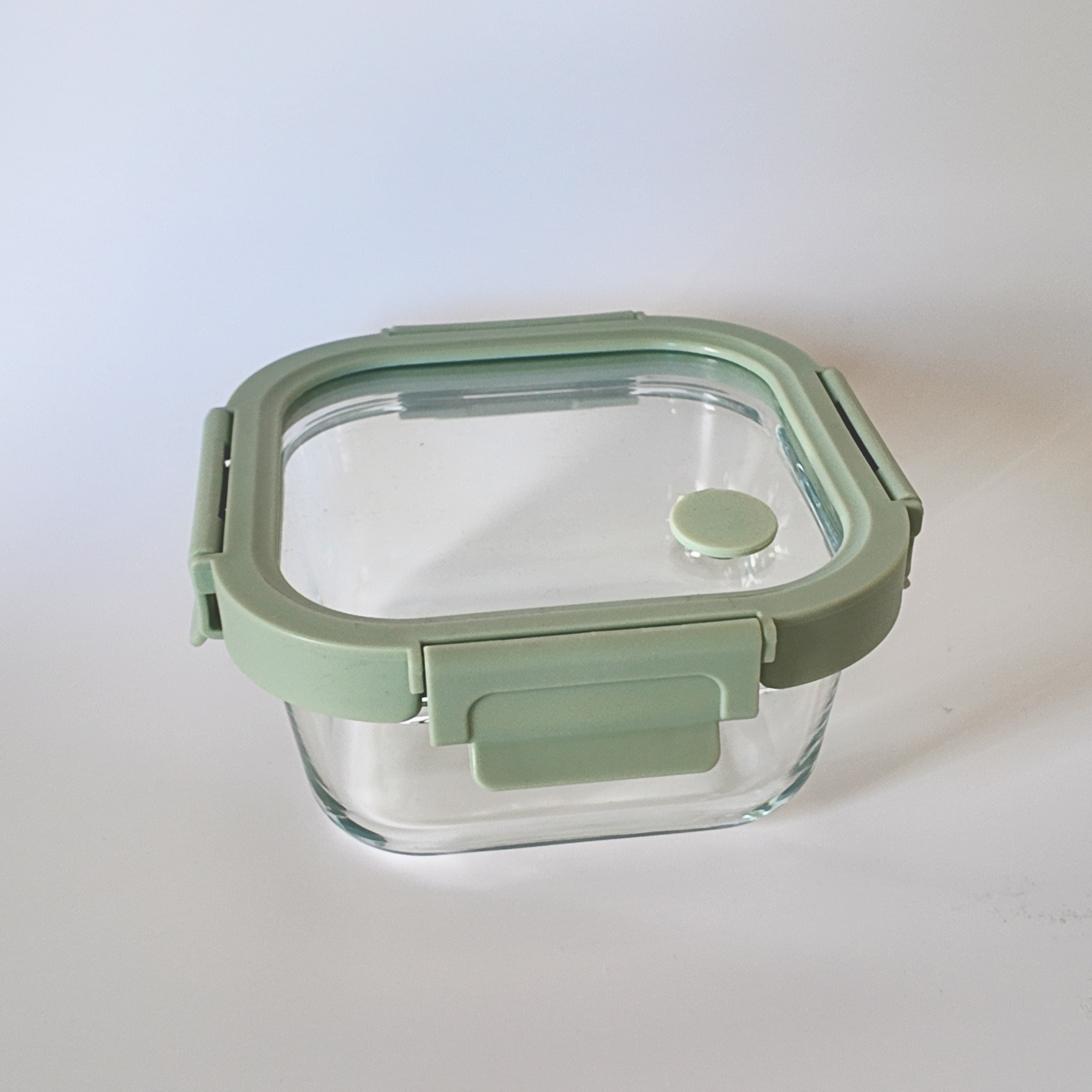 Aniko Square Vented Glass Lid Container