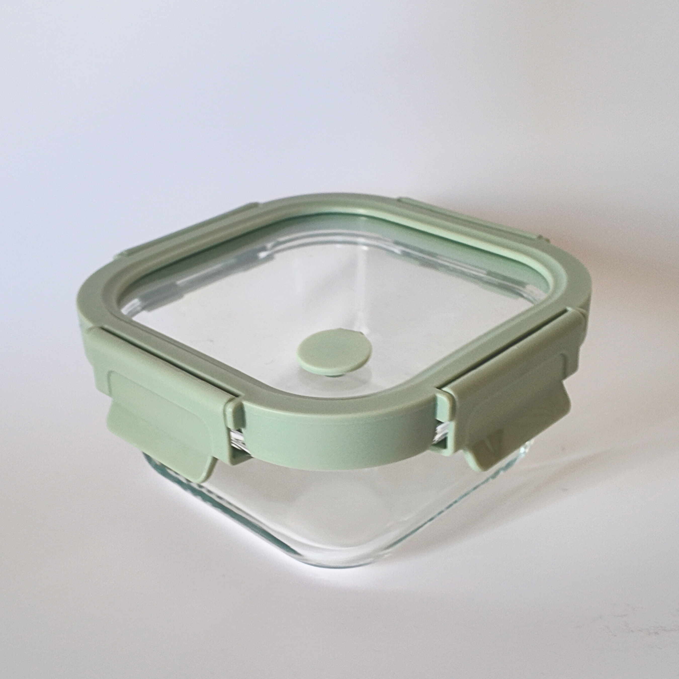 Aniko Square Vented Glass Lid Container