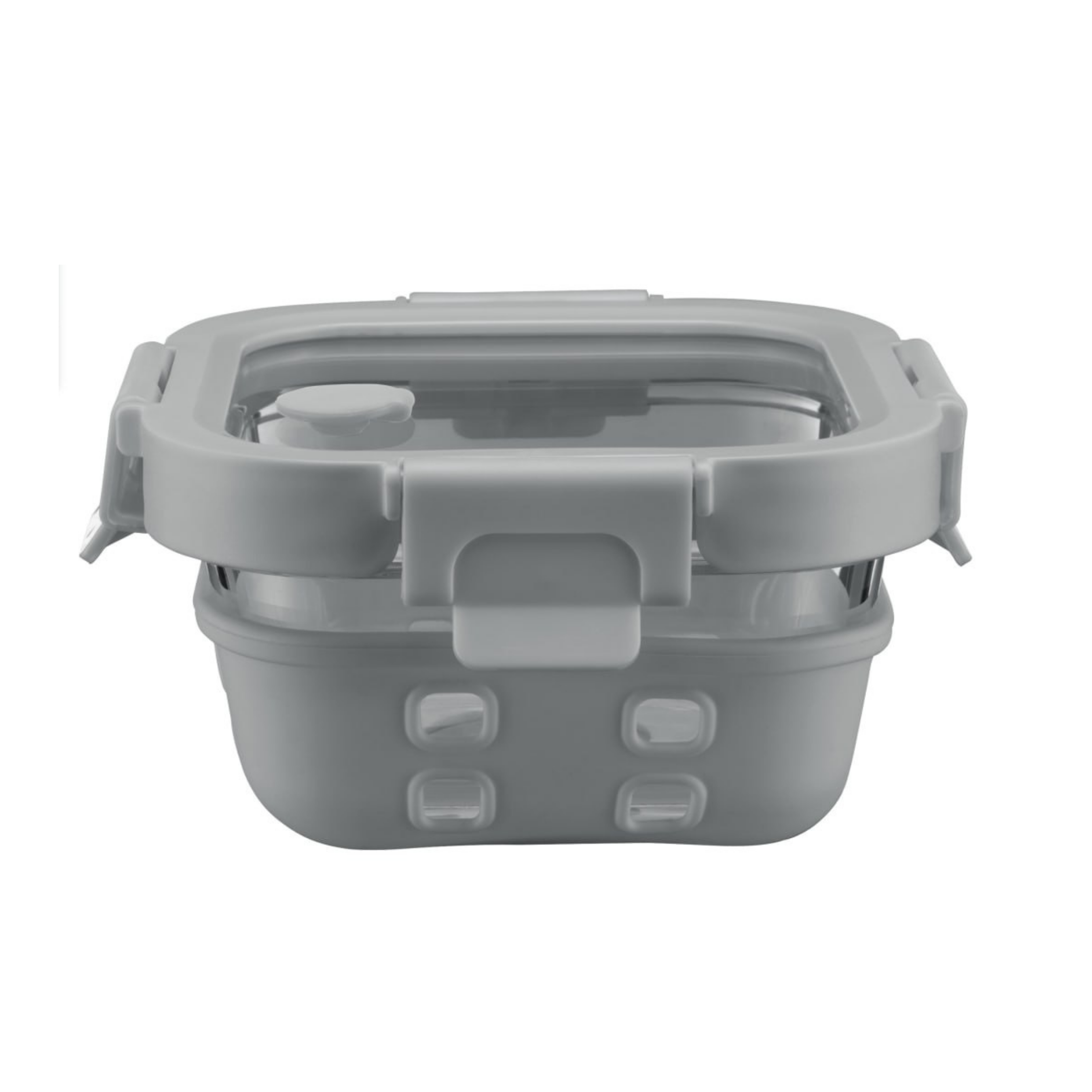 Aniko Square Vented Glass Lid Sleeved Container