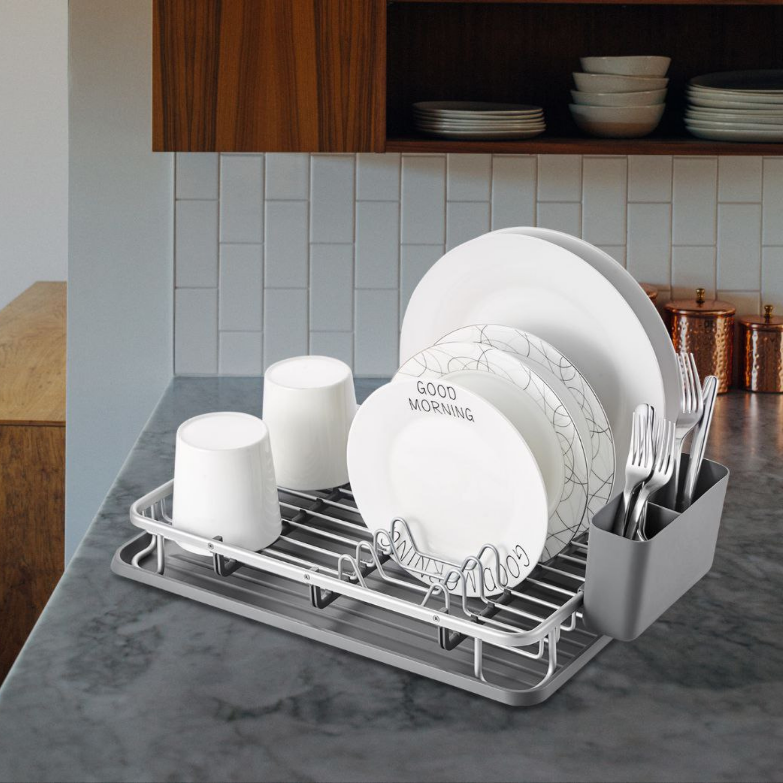 Rogu Aluminum Dish Rack