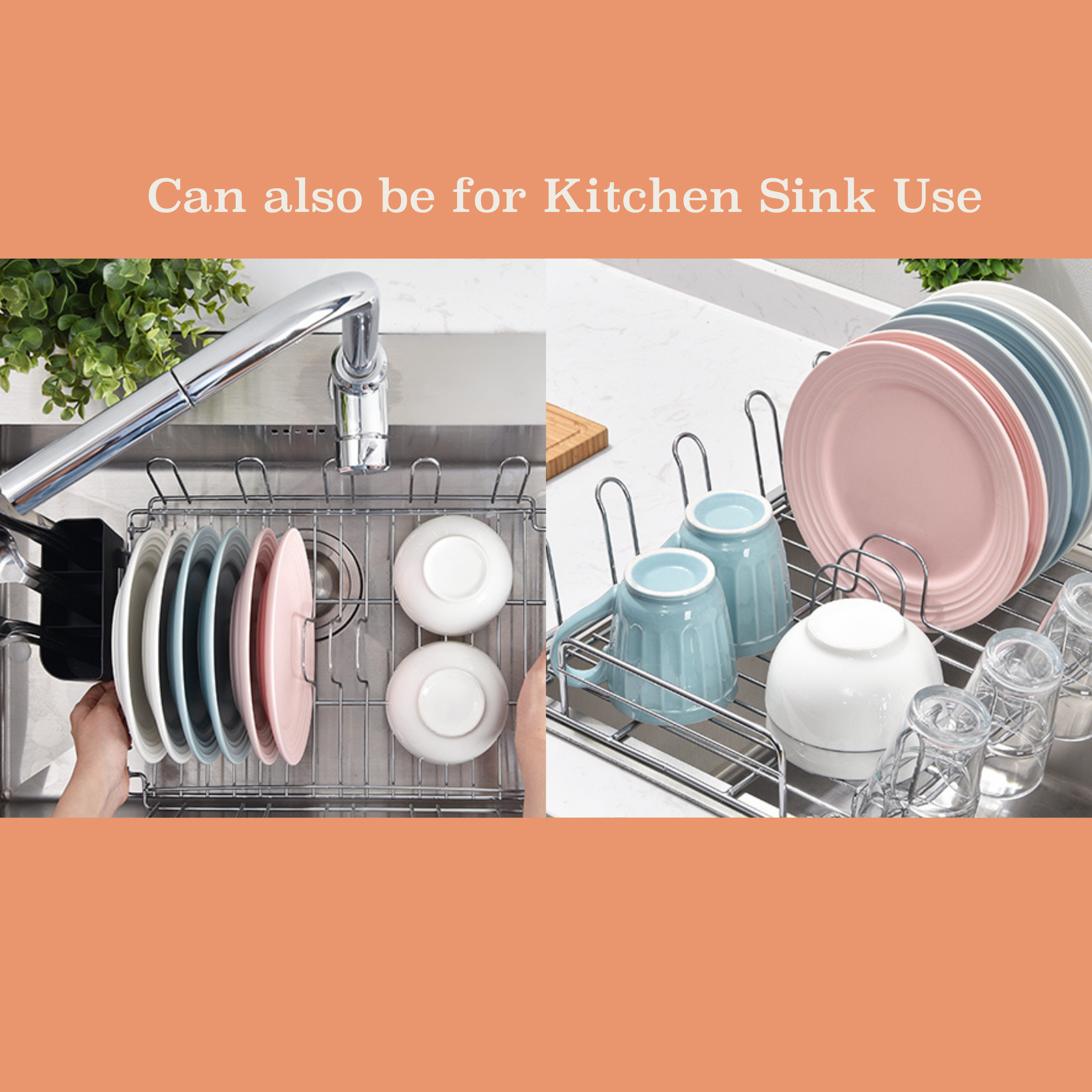 Rogu Multi-Storage Dish Rack with minimalist design