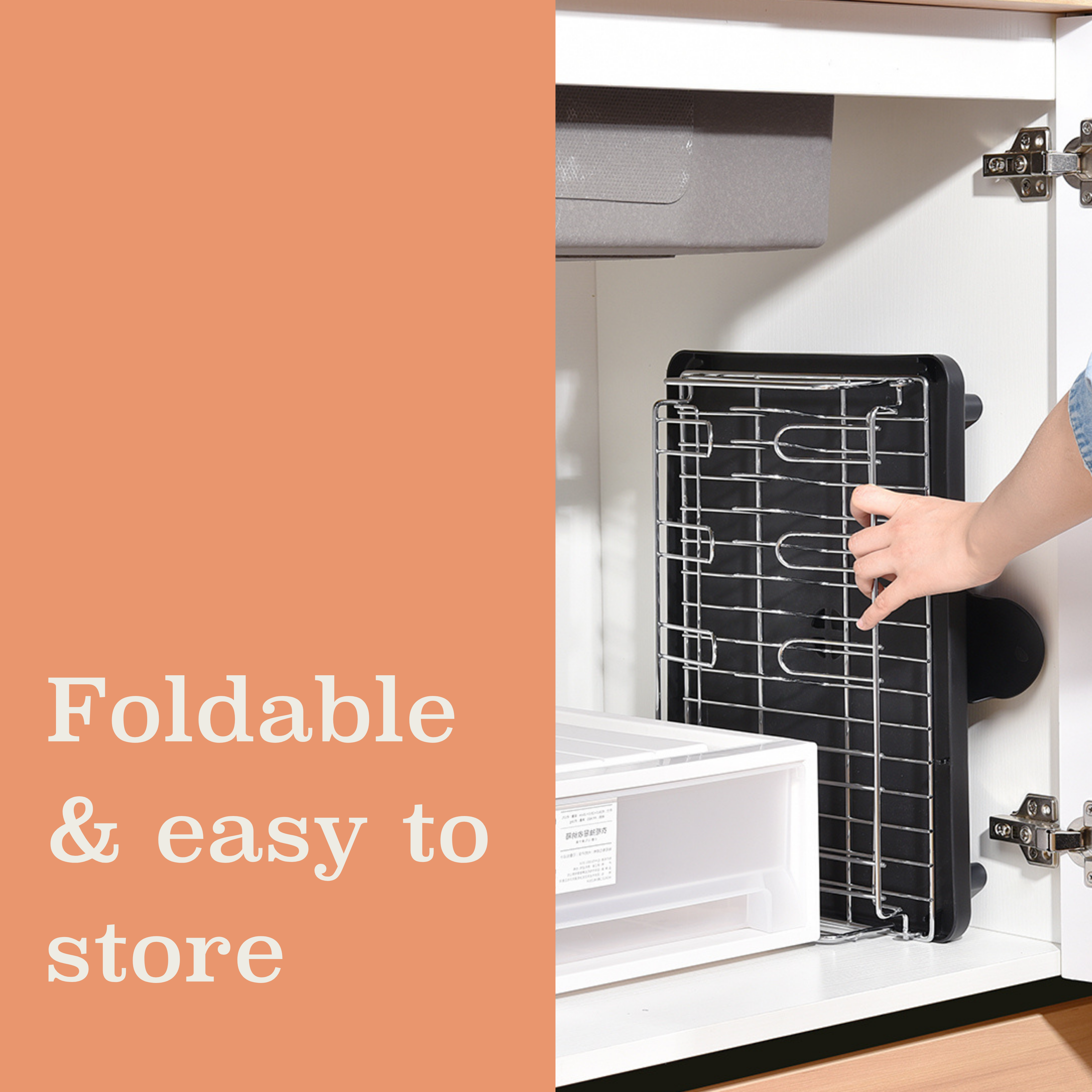 Rogu Multi-Storage Dish Rack with minimalist design