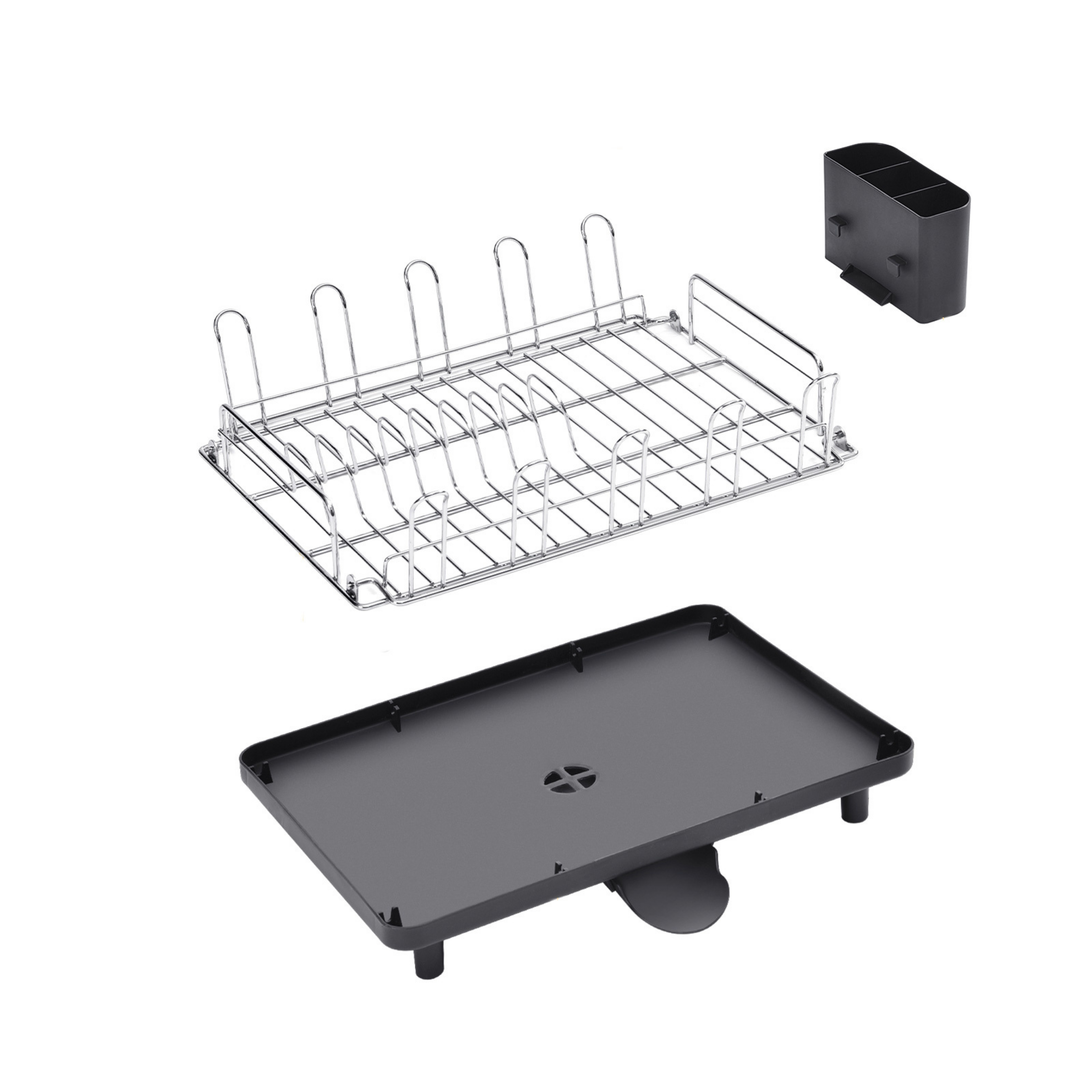 Rogu Stainless Steel Dish Rack with minimalist design