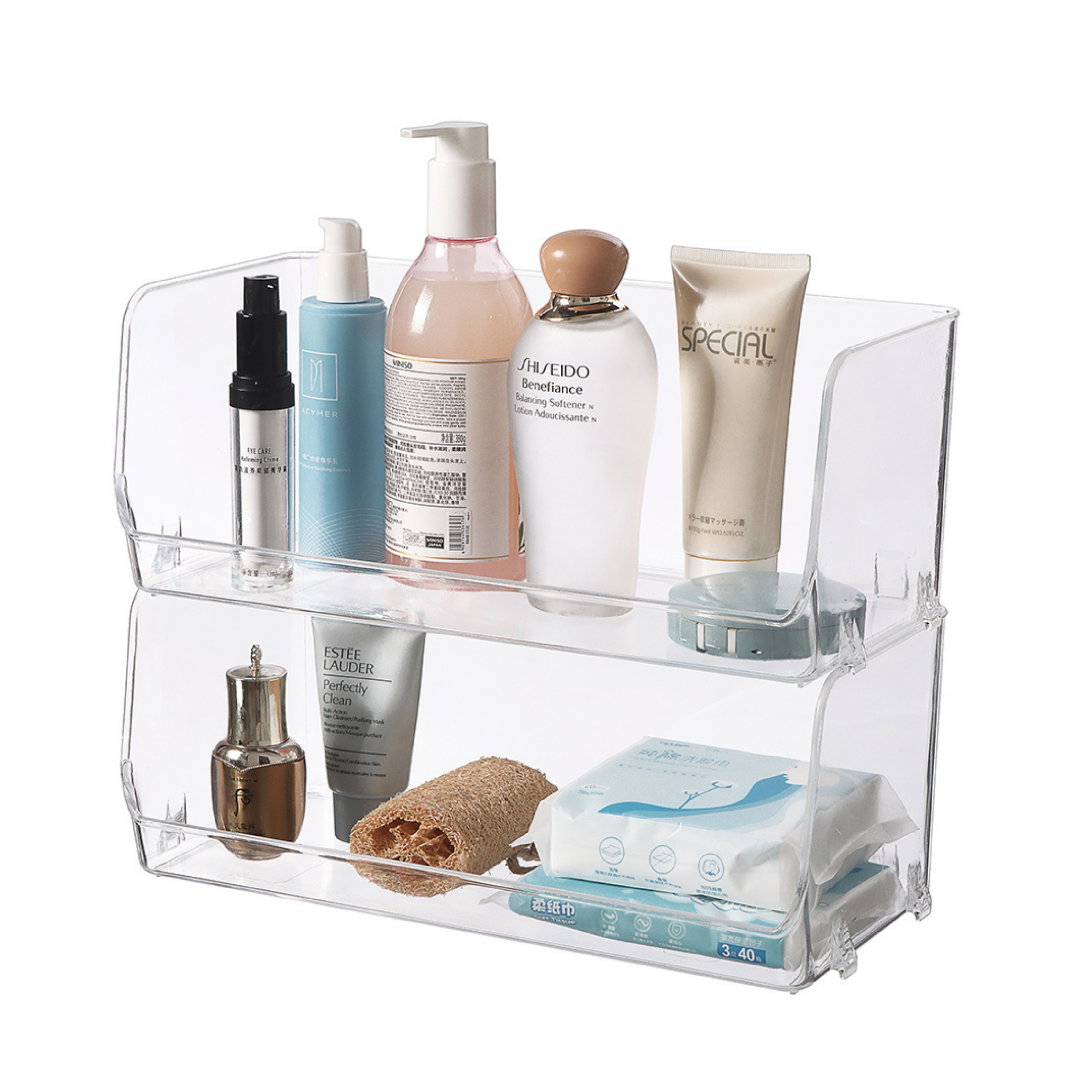 Sachi 1-Layer Bathroom Shelf Minimalist  Design