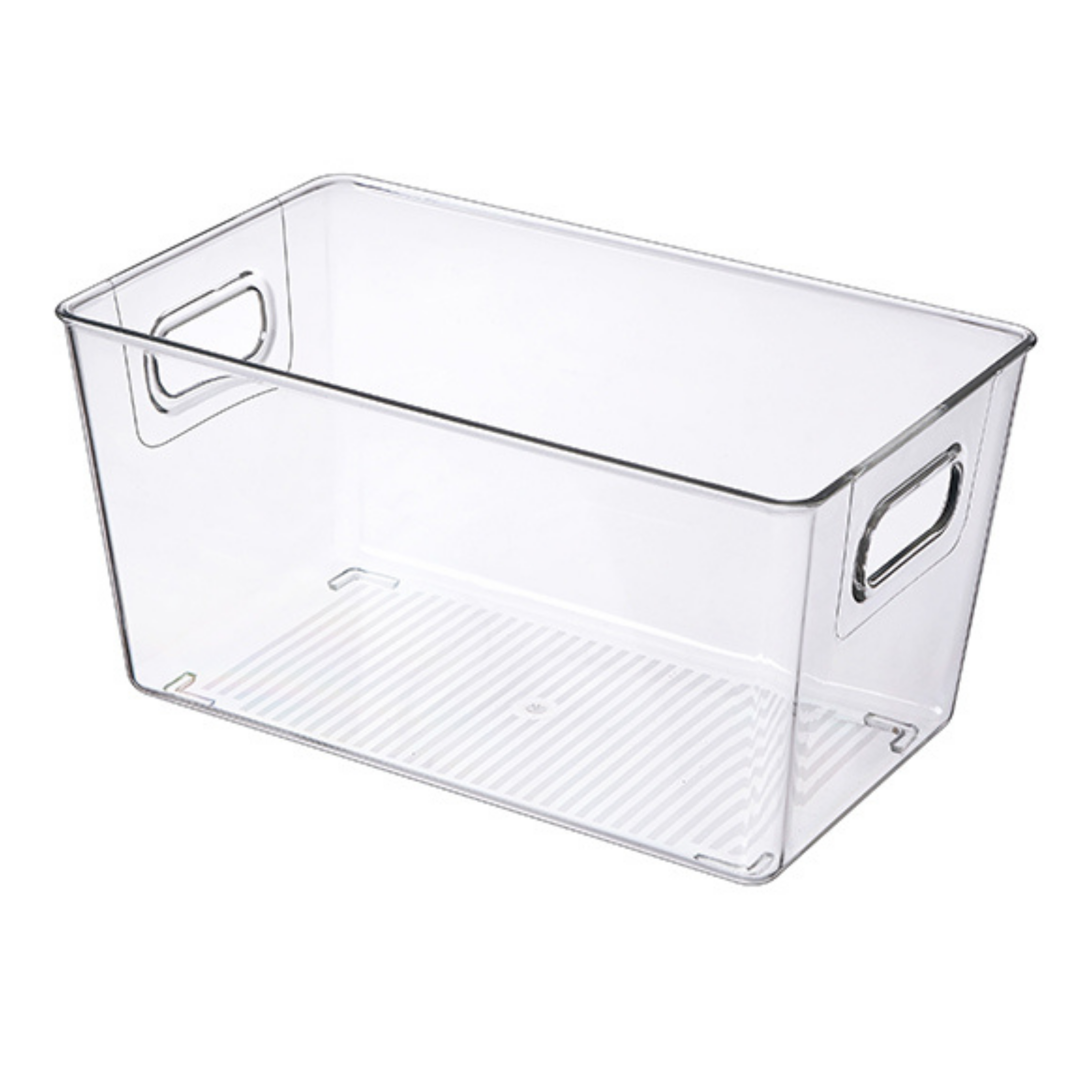Sachi Clear Storage / Refrigerator / Fridge Bin with handles (Small)