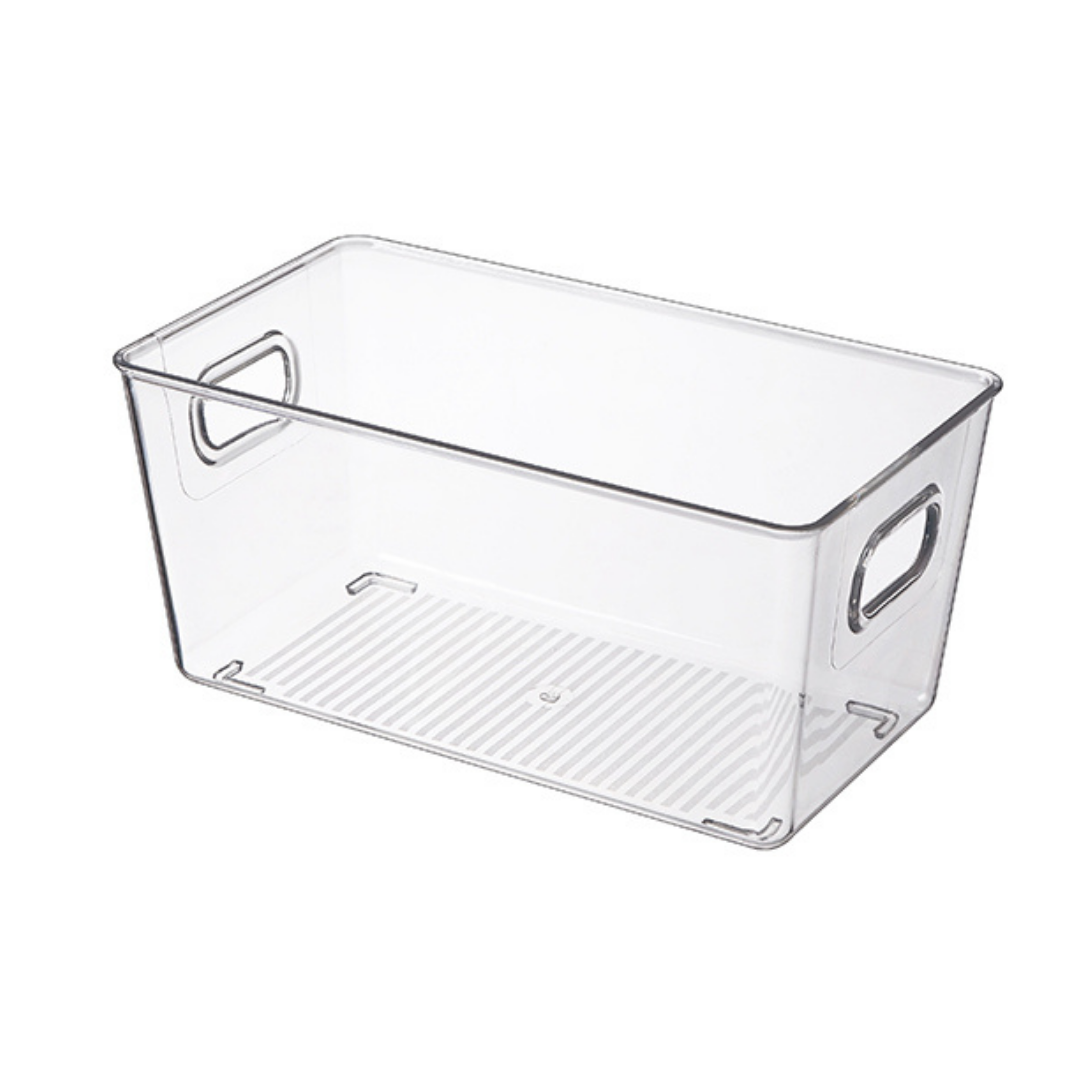 Sachi Clear Storage / Refrigerator / Fridge Bin with handles (Small)