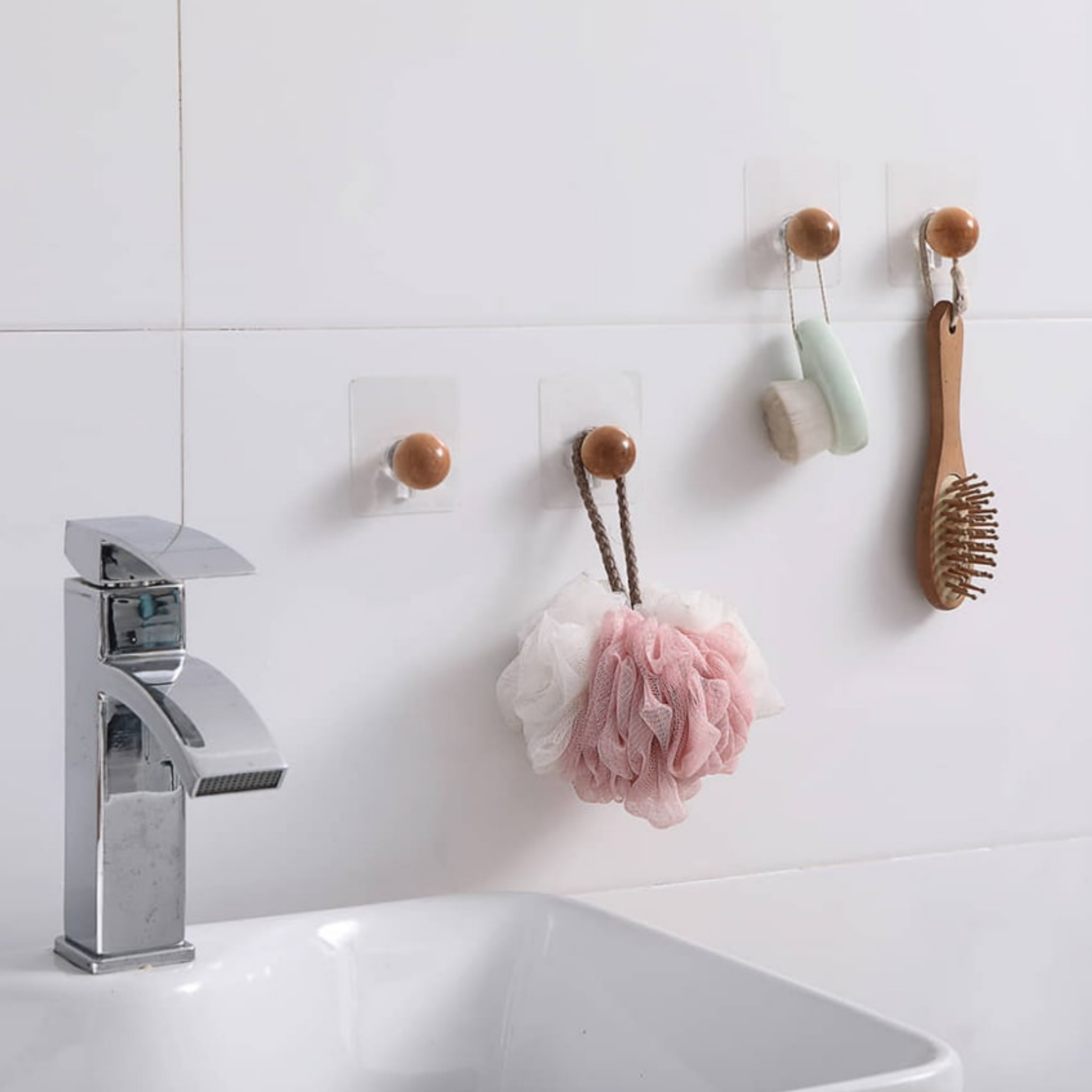 Sachi Minimalist Wooden Hook