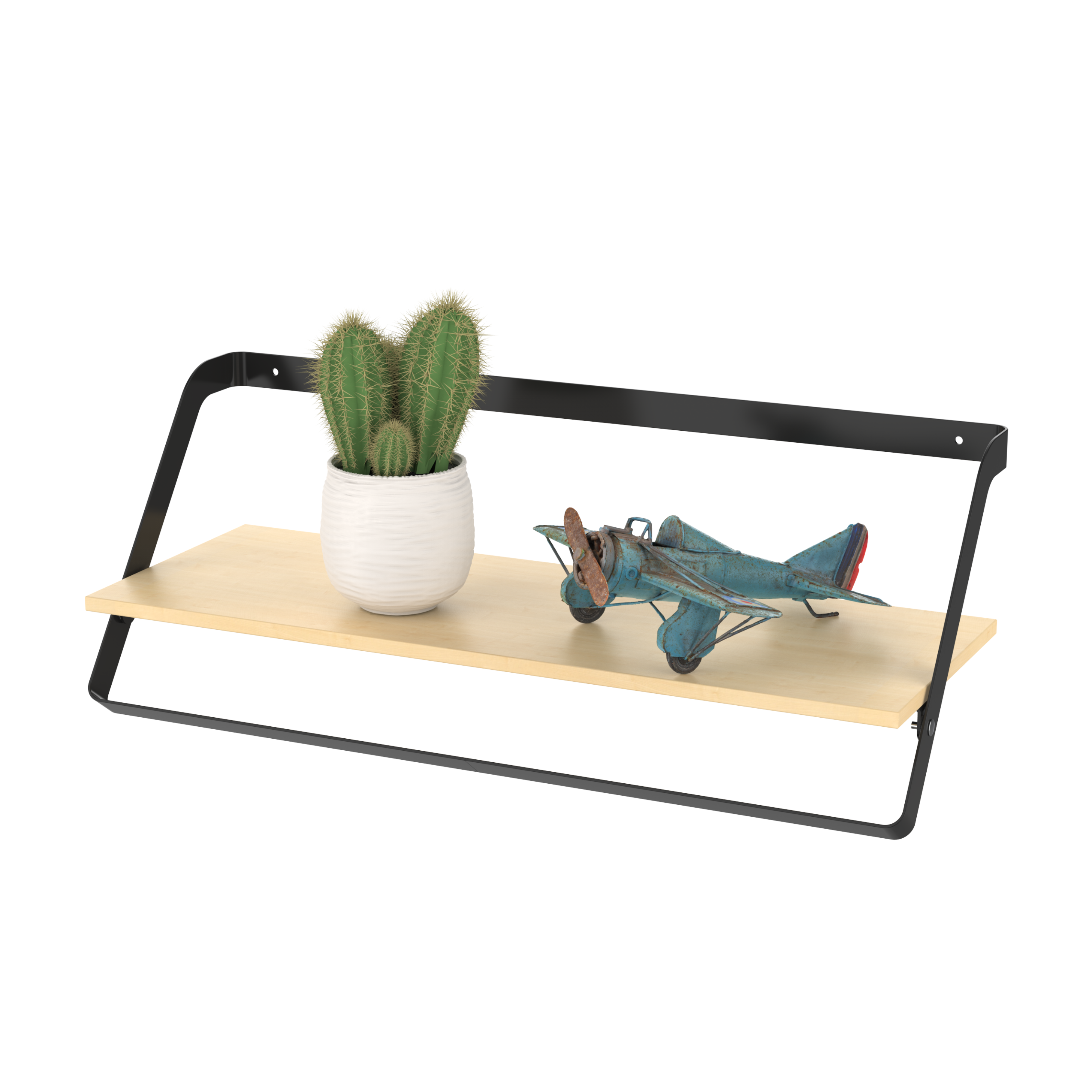 Semai Wall Mounted Storage Organizer Hanging Shelf