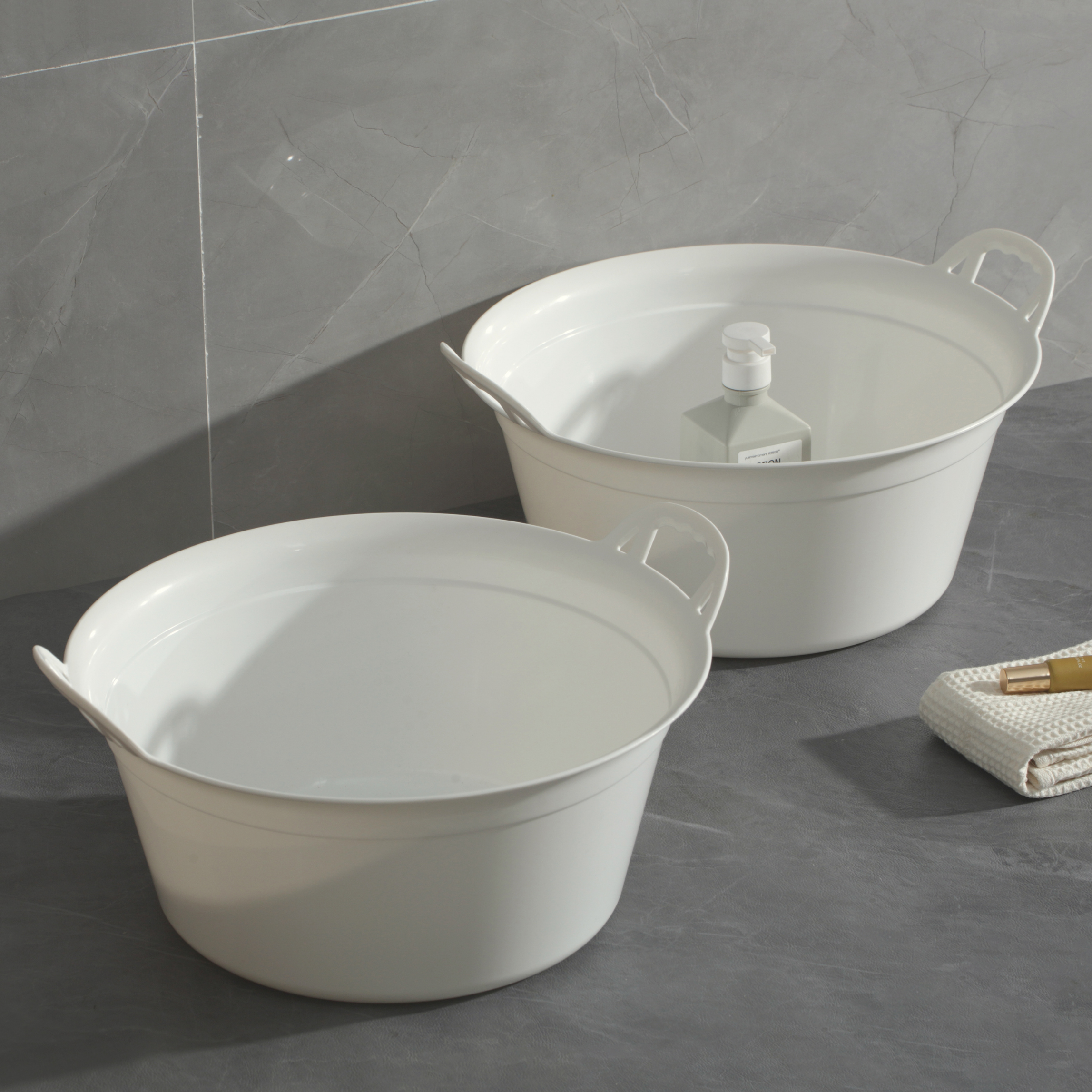 Shiro Bathroom Basin with Handles