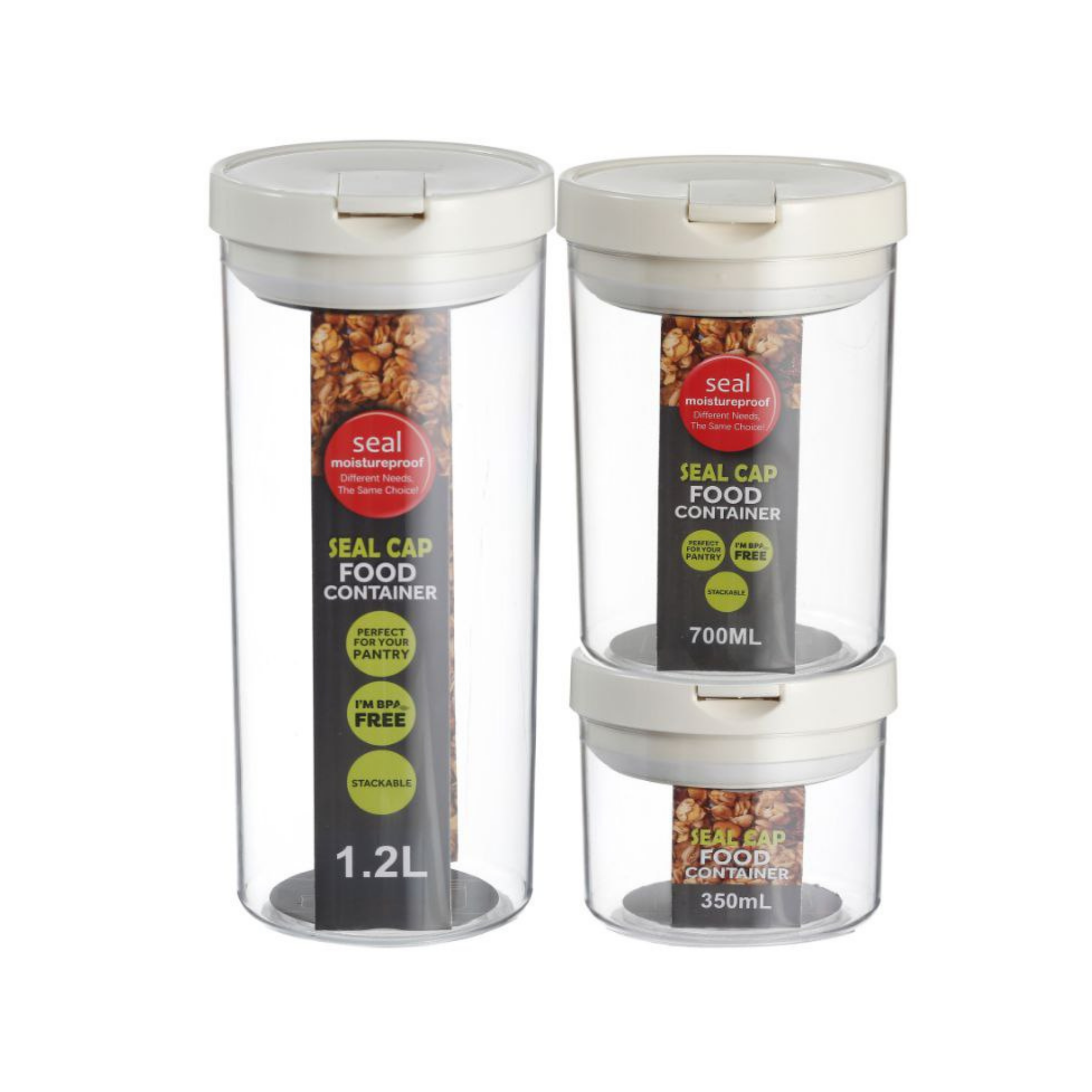 Shiro Food Container Set Round