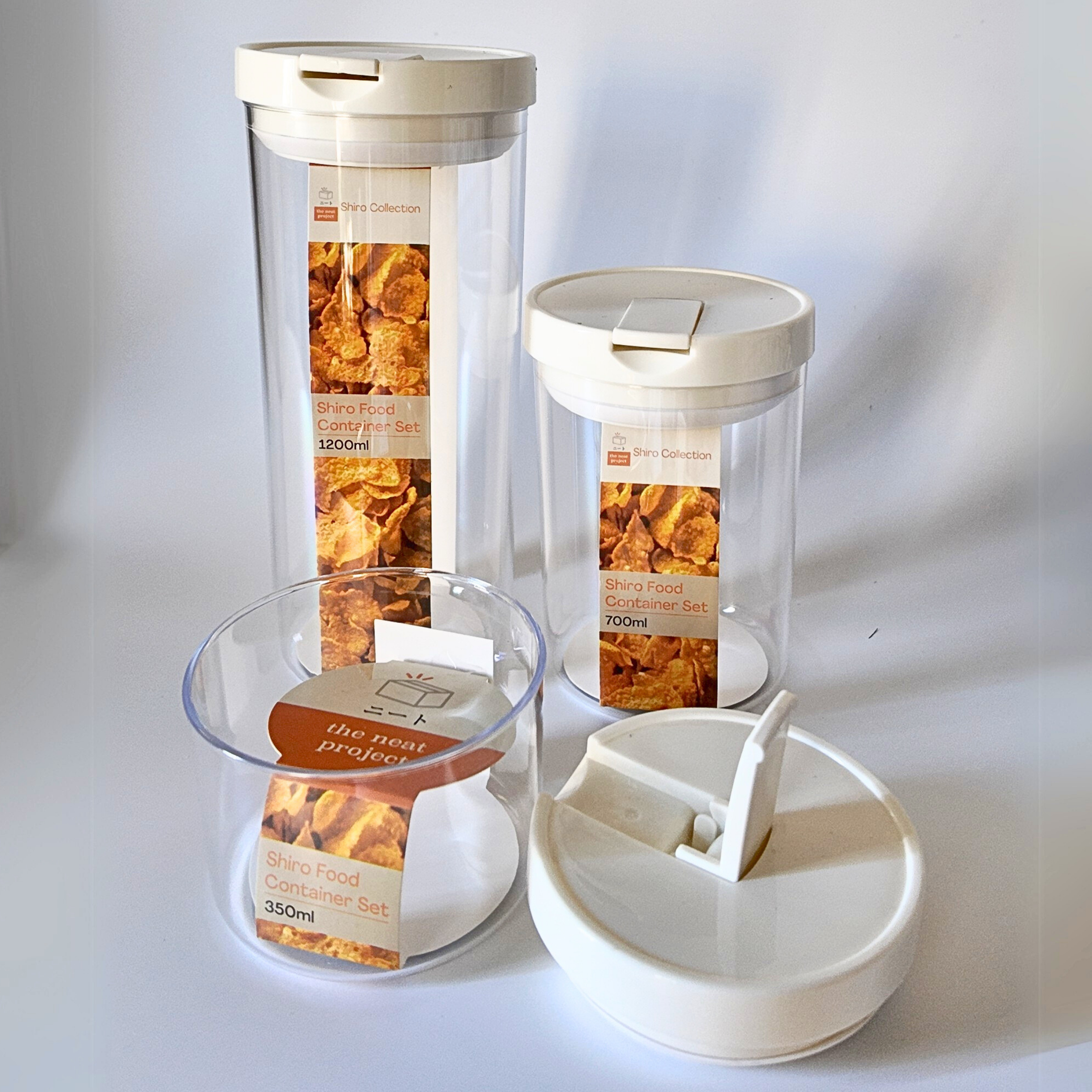 Shiro Food Container Set Round