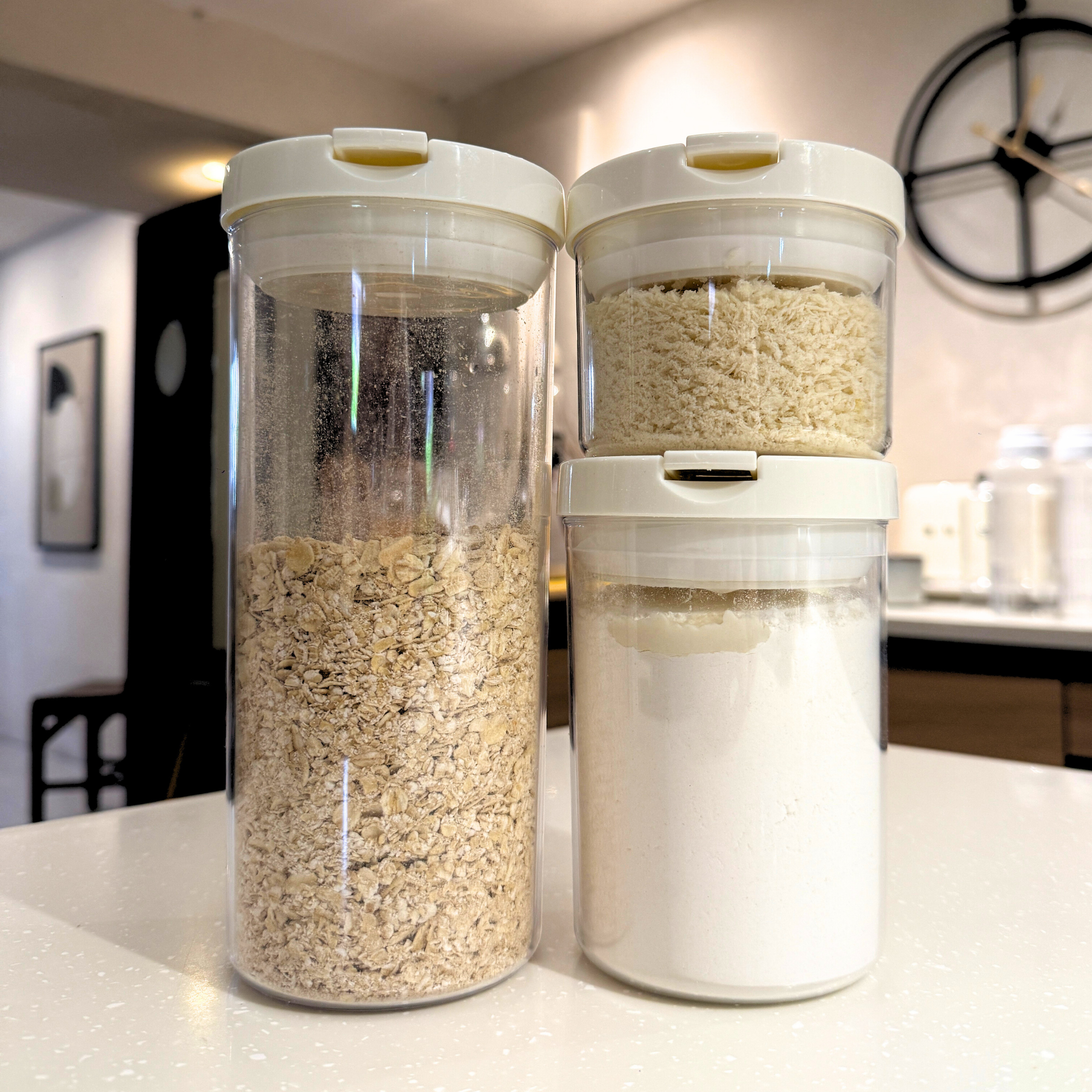 Shiro Food Container Set Round