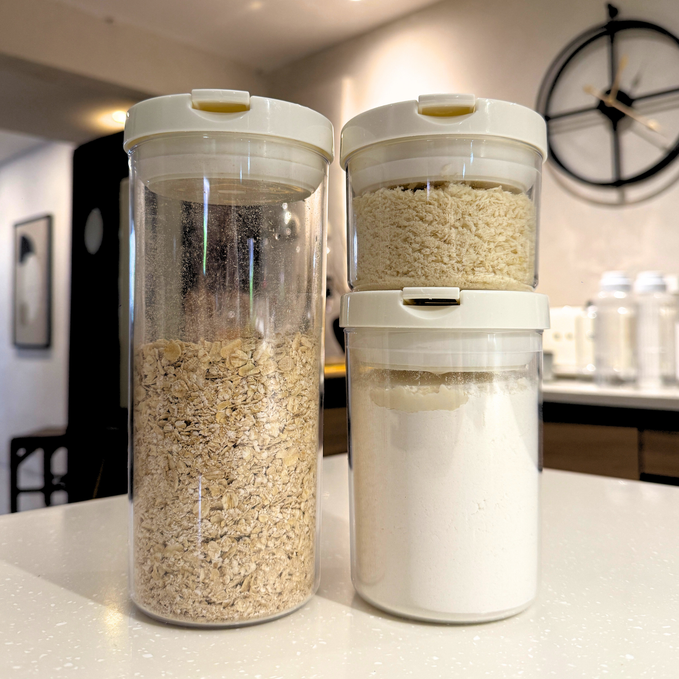 Shiro Food Container Set Round