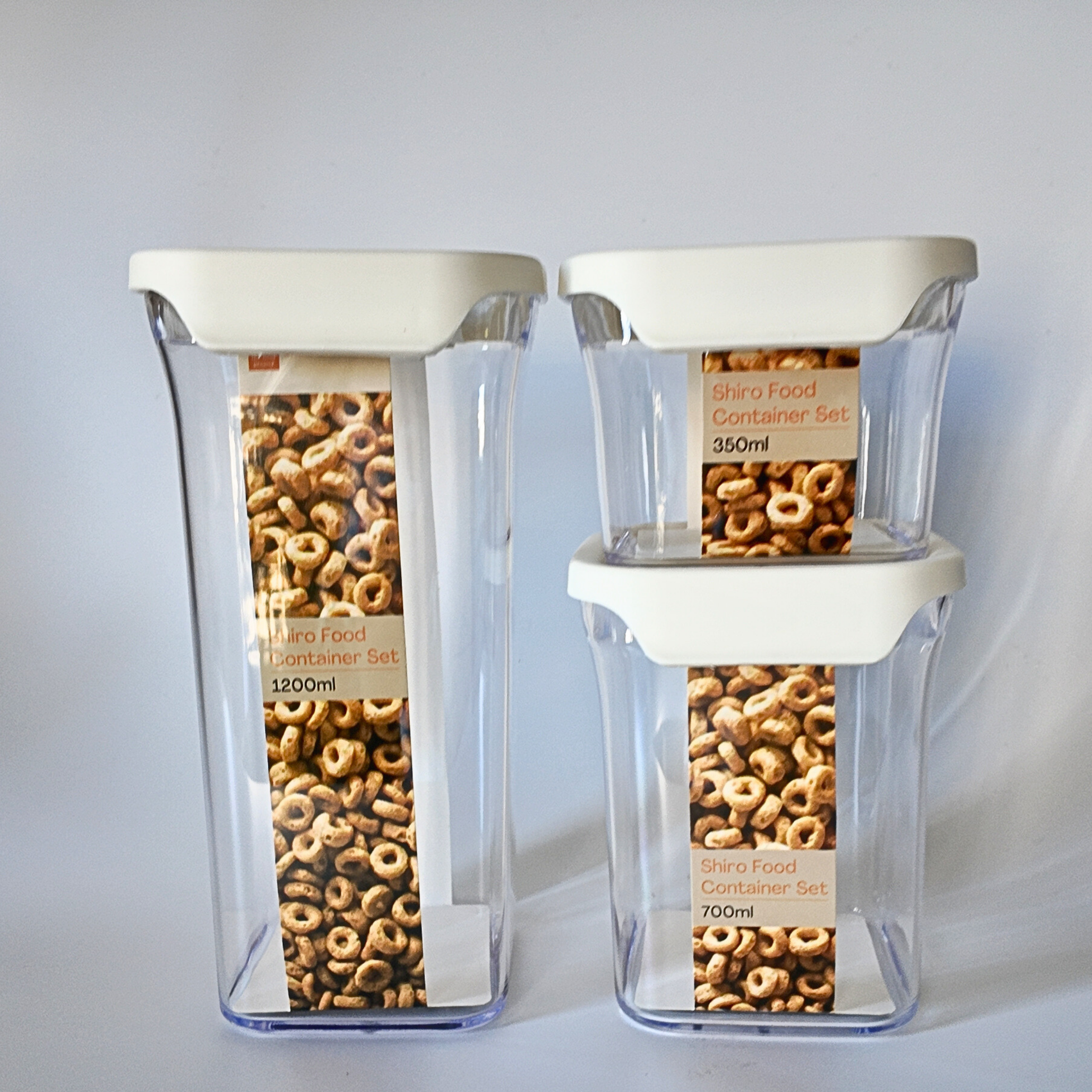 Shiro Food Container Set Square
