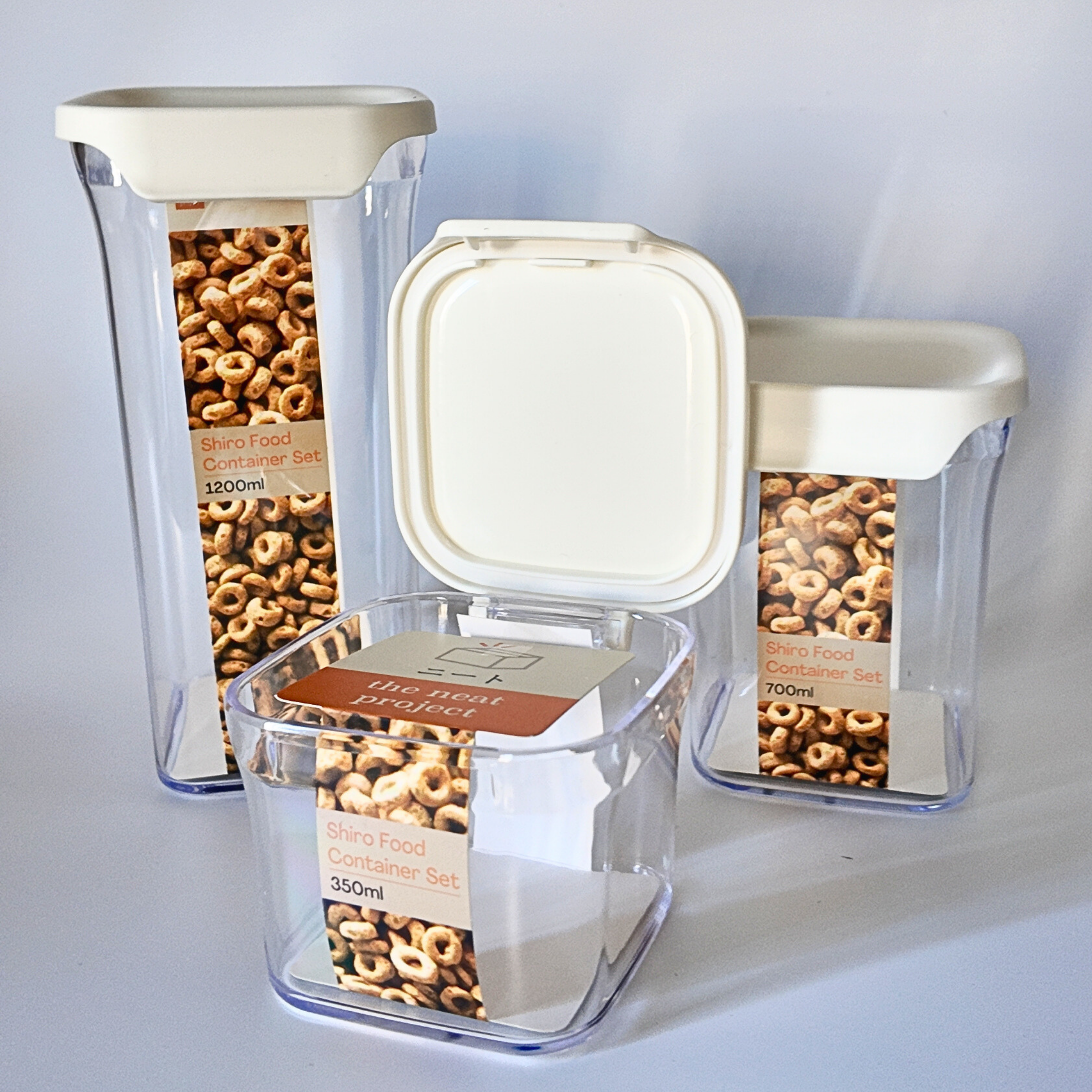 Shiro Food Container Set Square
