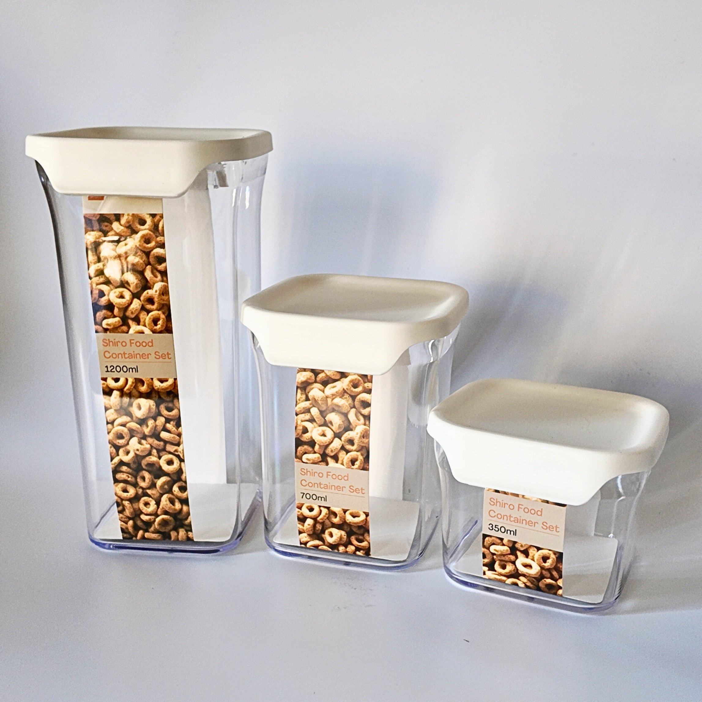 Shiro Food Container Set Square