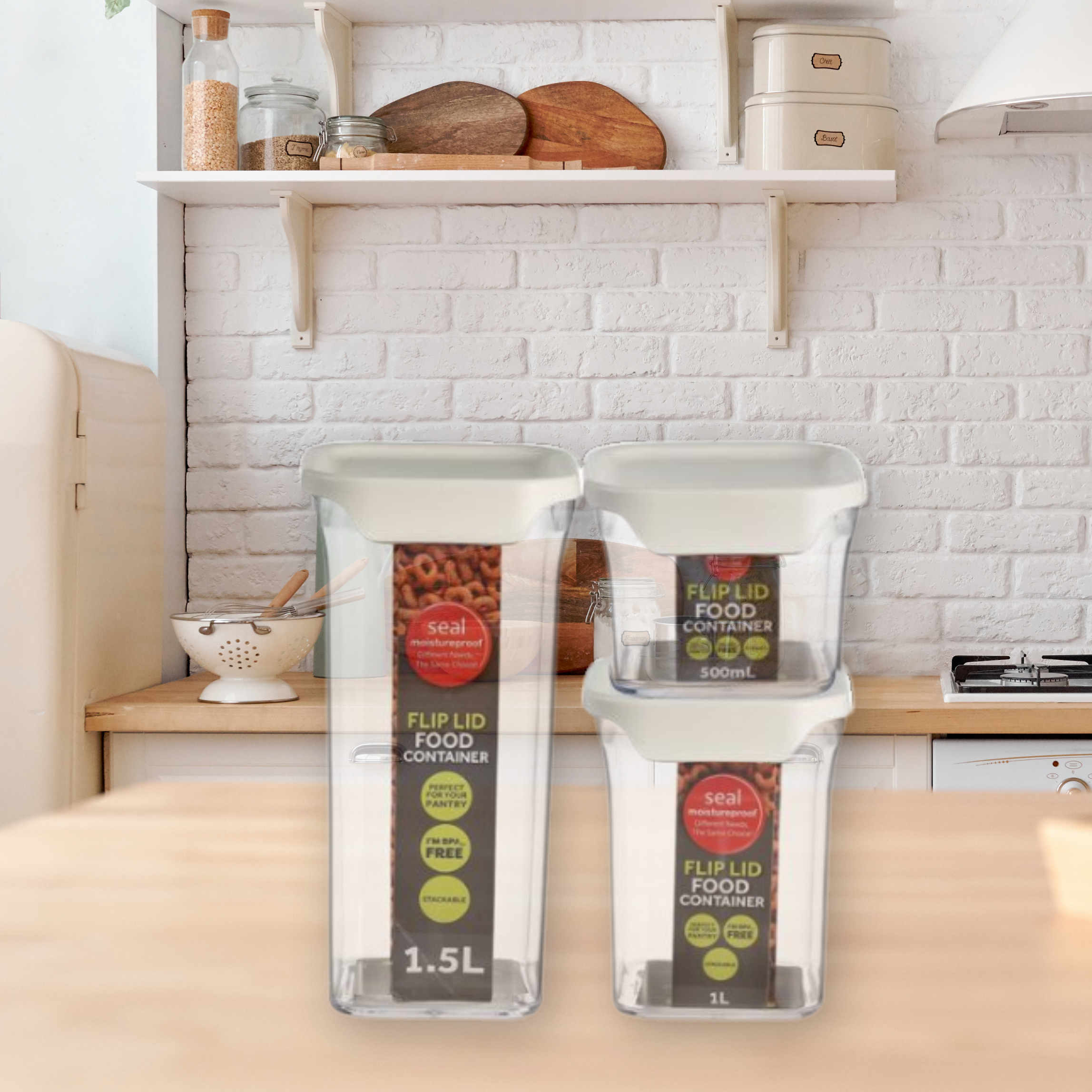 Shiro Food Container Set Square