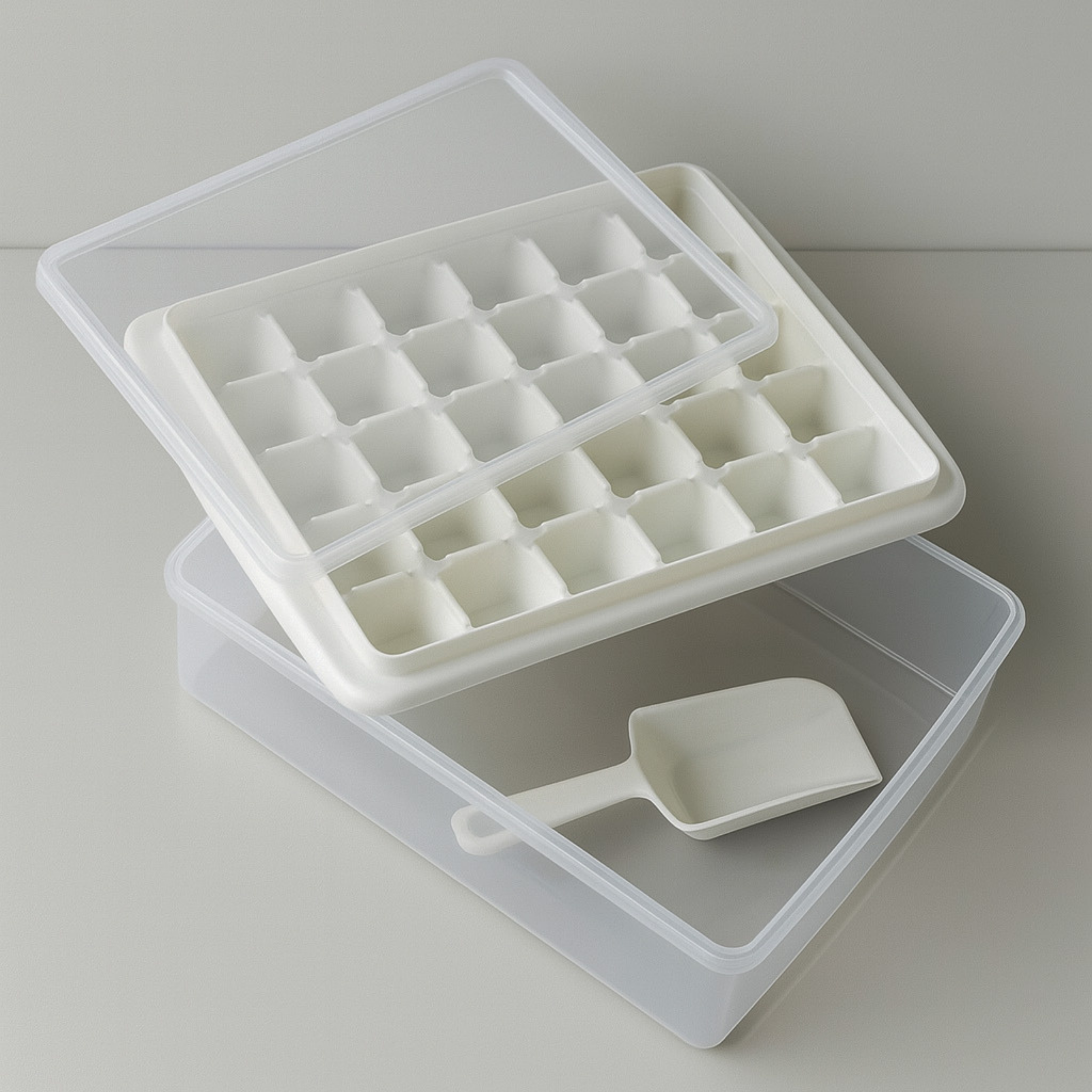 Shiro Ice Tray Set 30 Cubes Large