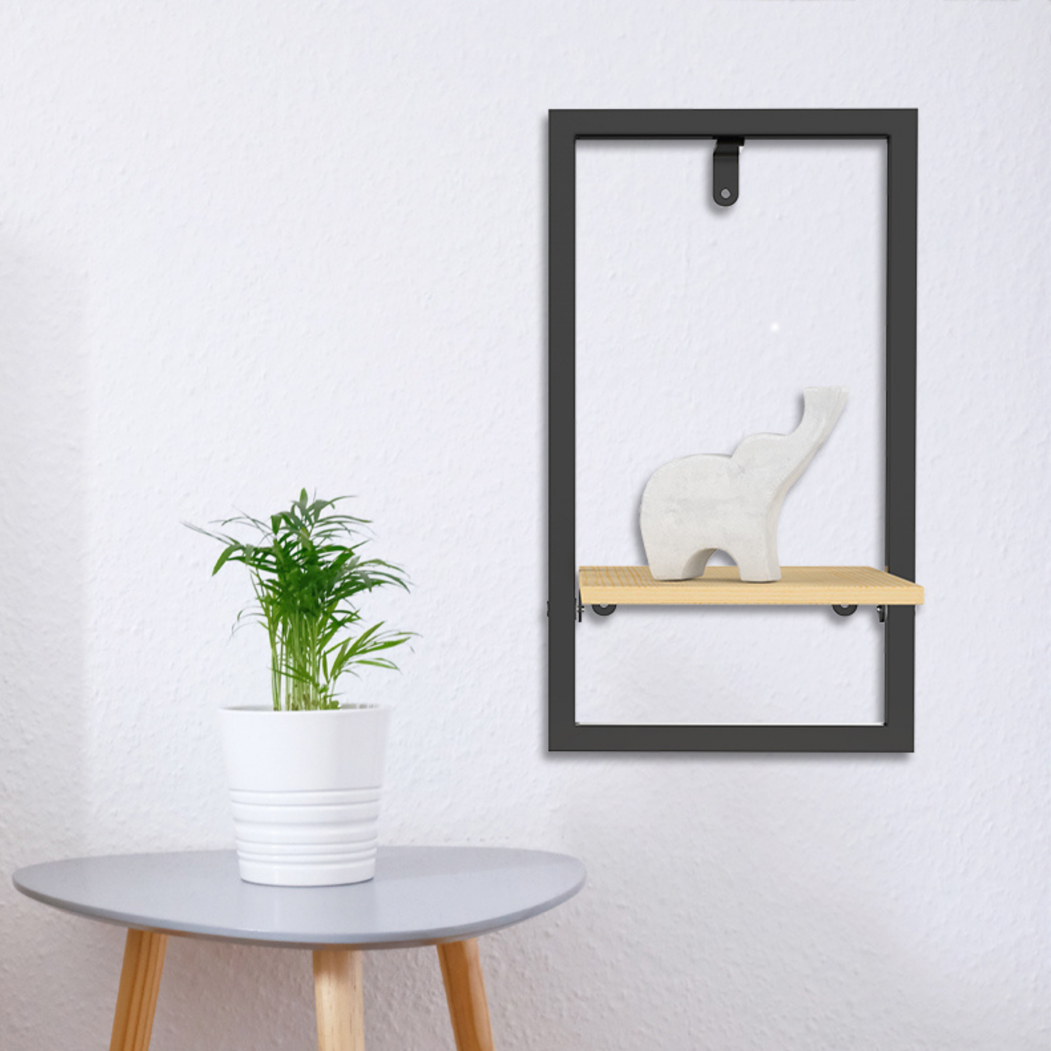 Suko Wall Mounted Storage Organizer Hanging Shelf