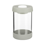 Akami Vacuum Round Glass Canister