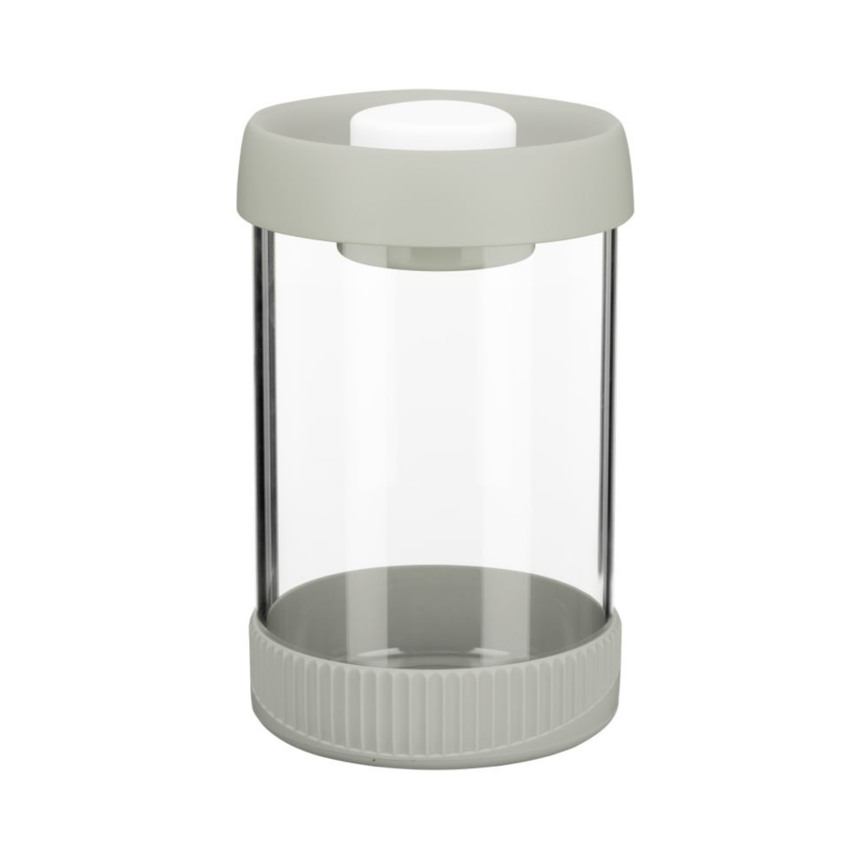 Akami Vacuum Round Glass Canister