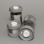 Akami Vacuum Round Glass Canister