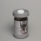 Akami Vacuum Round Glass Canister