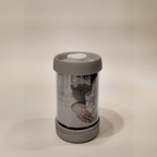 Akami Vacuum Round Glass Canister
