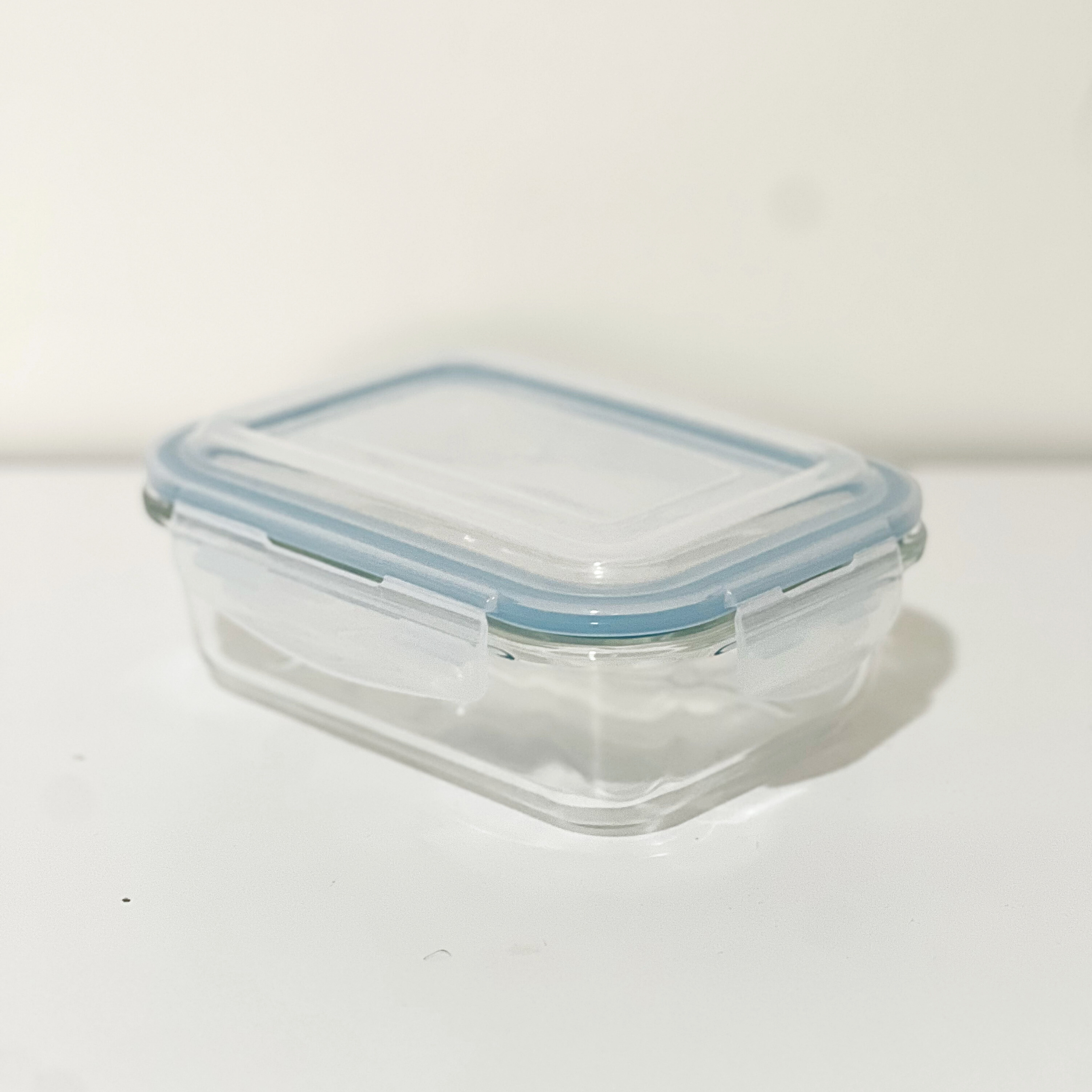 Akamiya Rectangular High Borosilicate Glass Microwaveable Food Container
