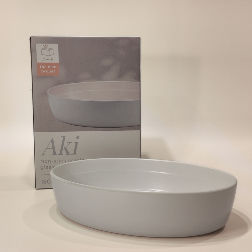 Aki Round Non-stick Coating Baking Glassware