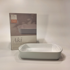 Aki Rectangular Non-stick Coating Baking Glassware