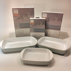 Aki Rectangular Non-stick Coating Baking Glassware