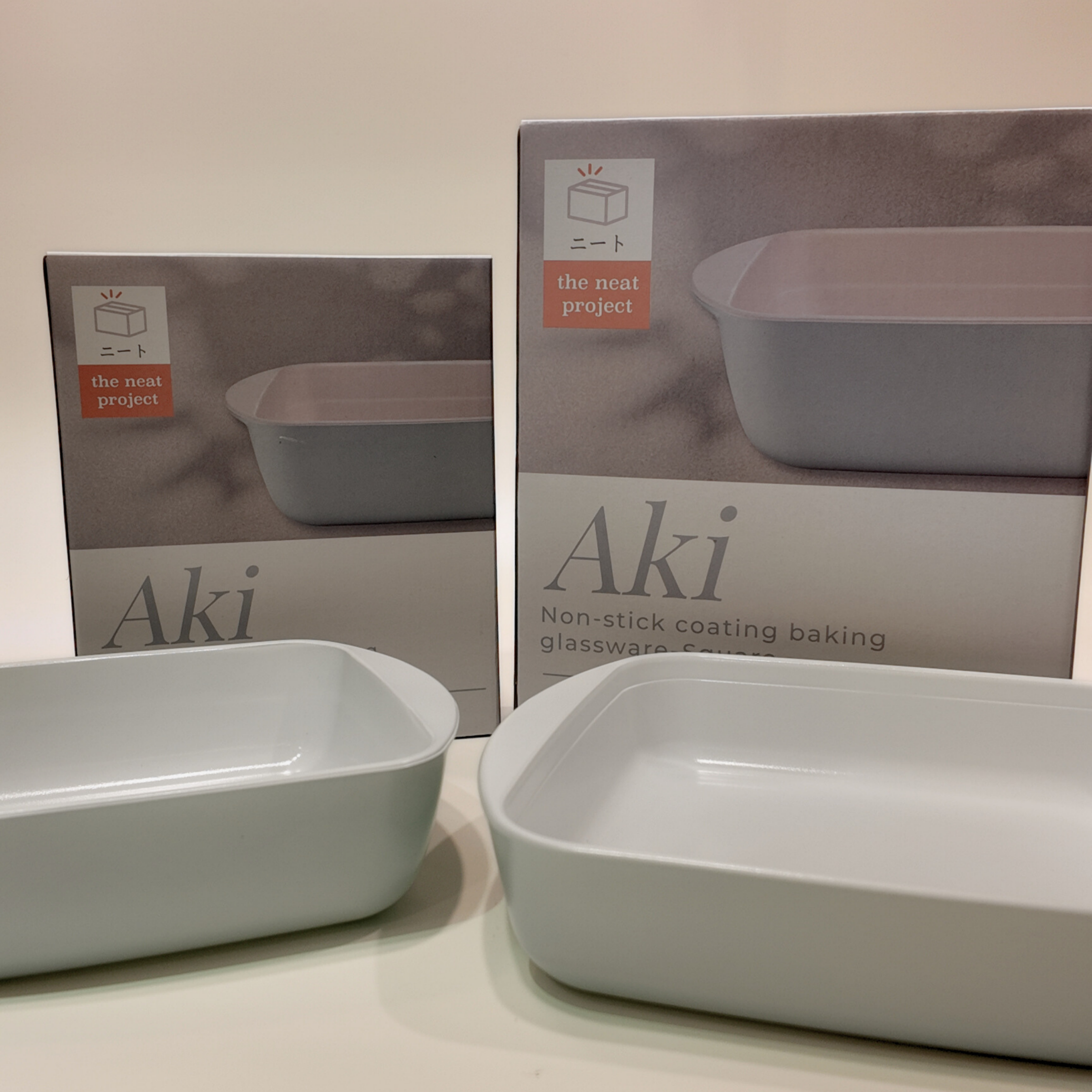 Aki Square Non-stick Coating Baking Glassware