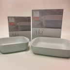 Aki Square Non-stick Coating Baking Glassware
