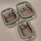 Aniko Rectangular Vented Glass Lid Container