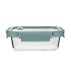 Aniko Rectangular Vented Glass Lid Container