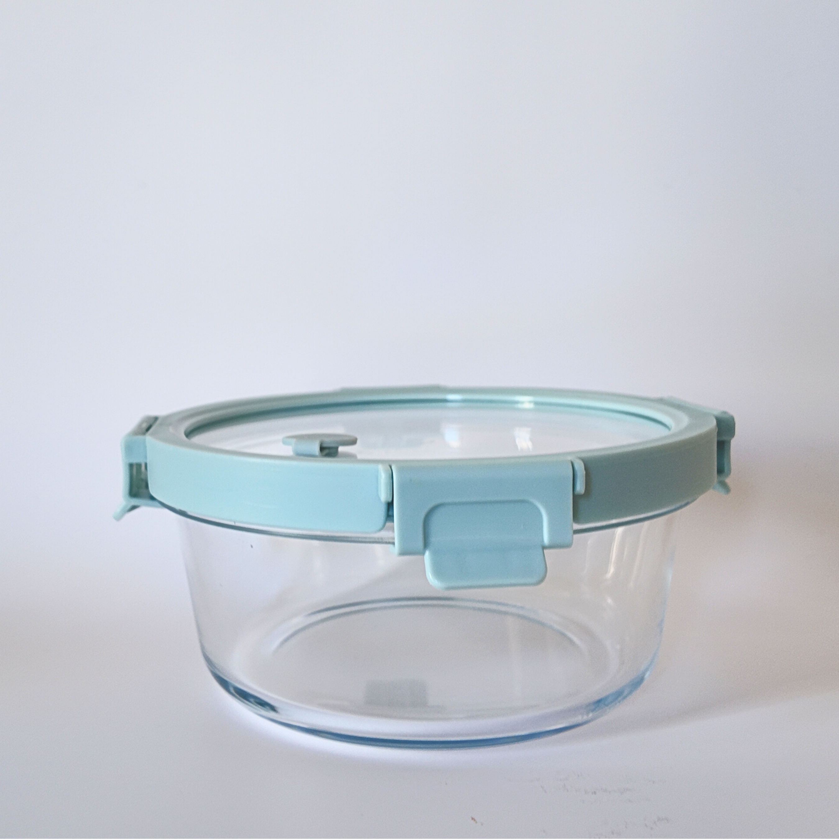 Aniko Round Vented Glass Lid Container