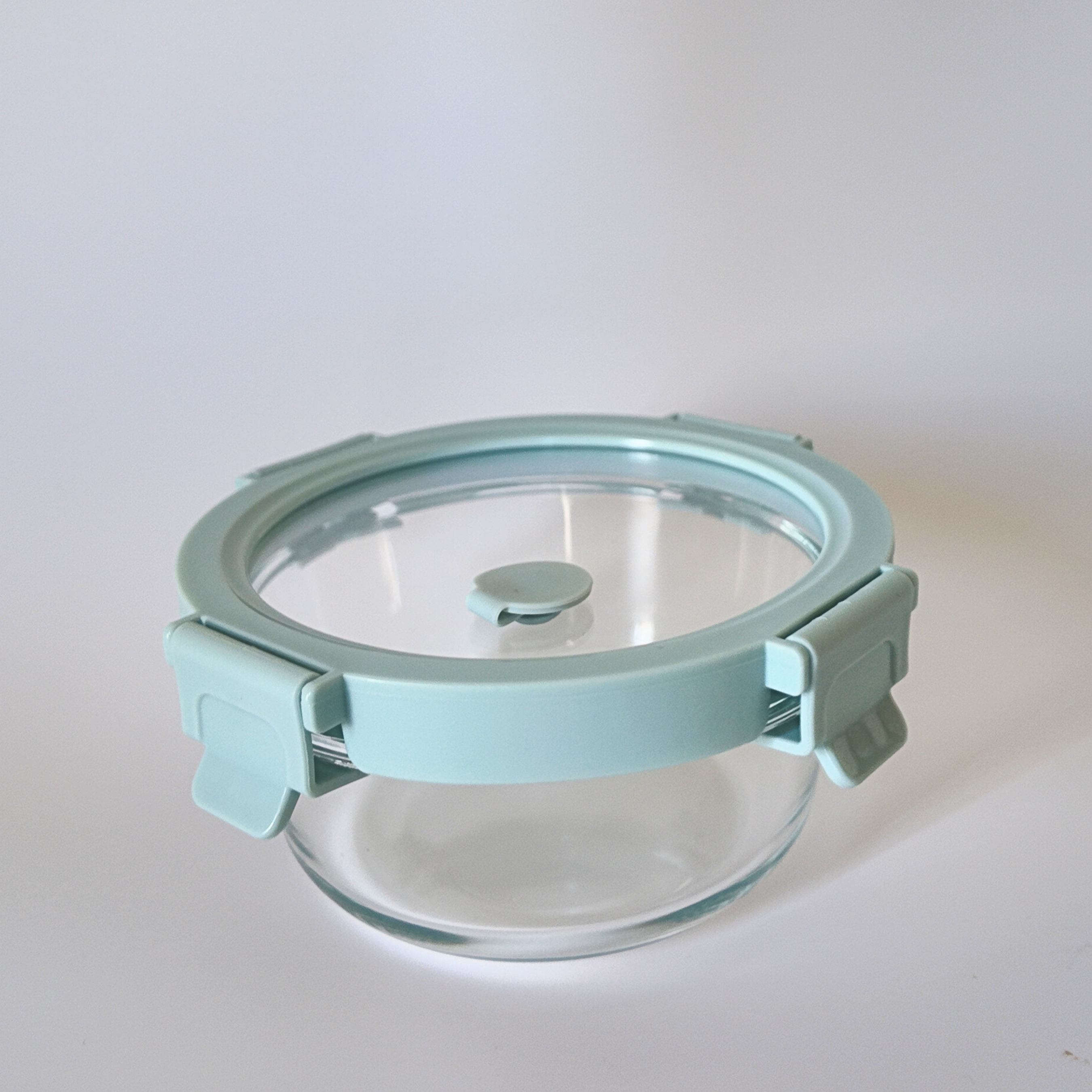 Aniko Round Vented Glass Lid Container