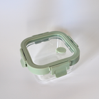 Aniko Square Vented Glass Lid Container