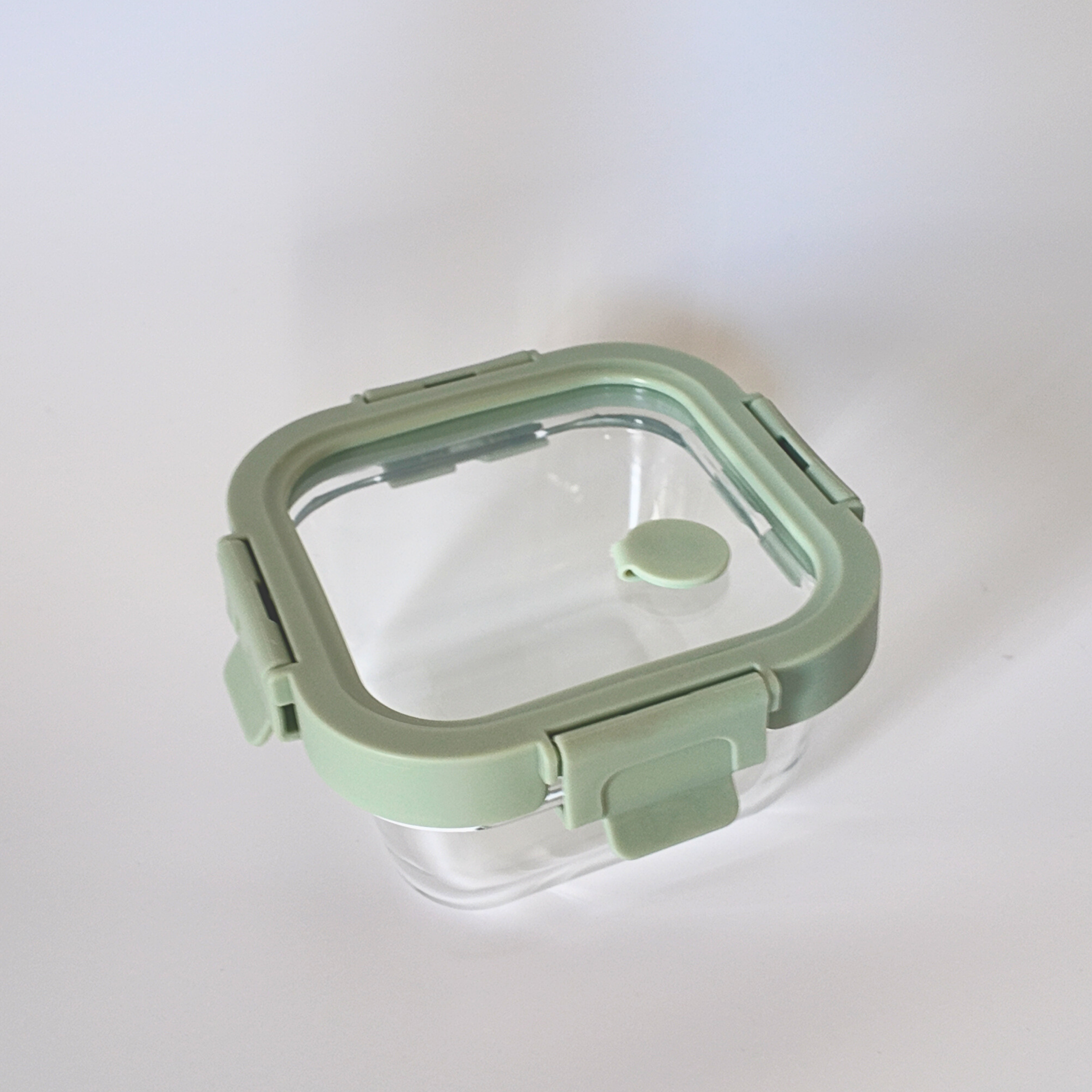 Aniko Square Vented Glass Lid Container