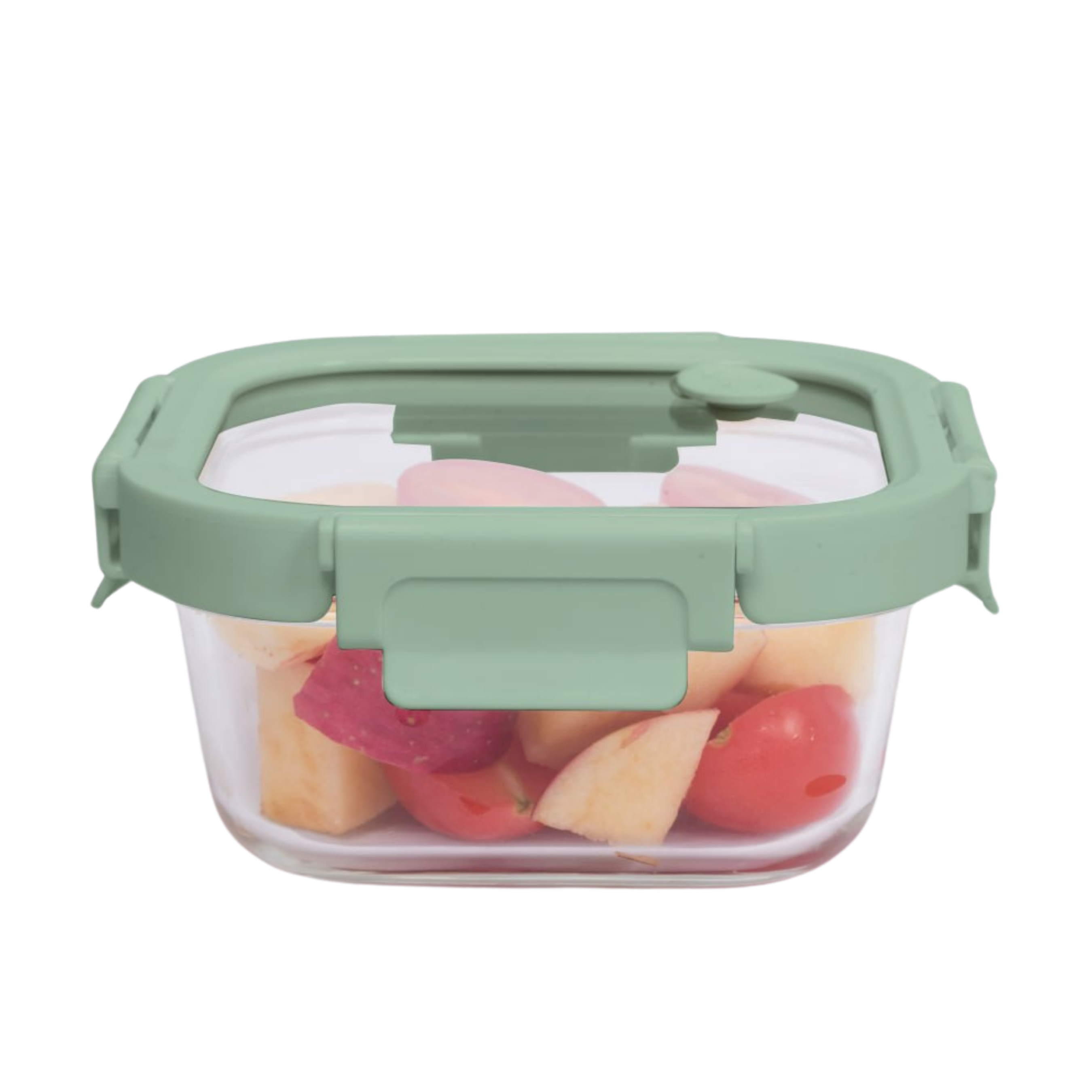 Aniko Square Vented Glass Lid Container