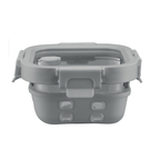 Aniko Square Vented Glass Lid Sleeved Container