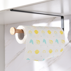Rogu Towel Tissue Holder with wood minimalist design