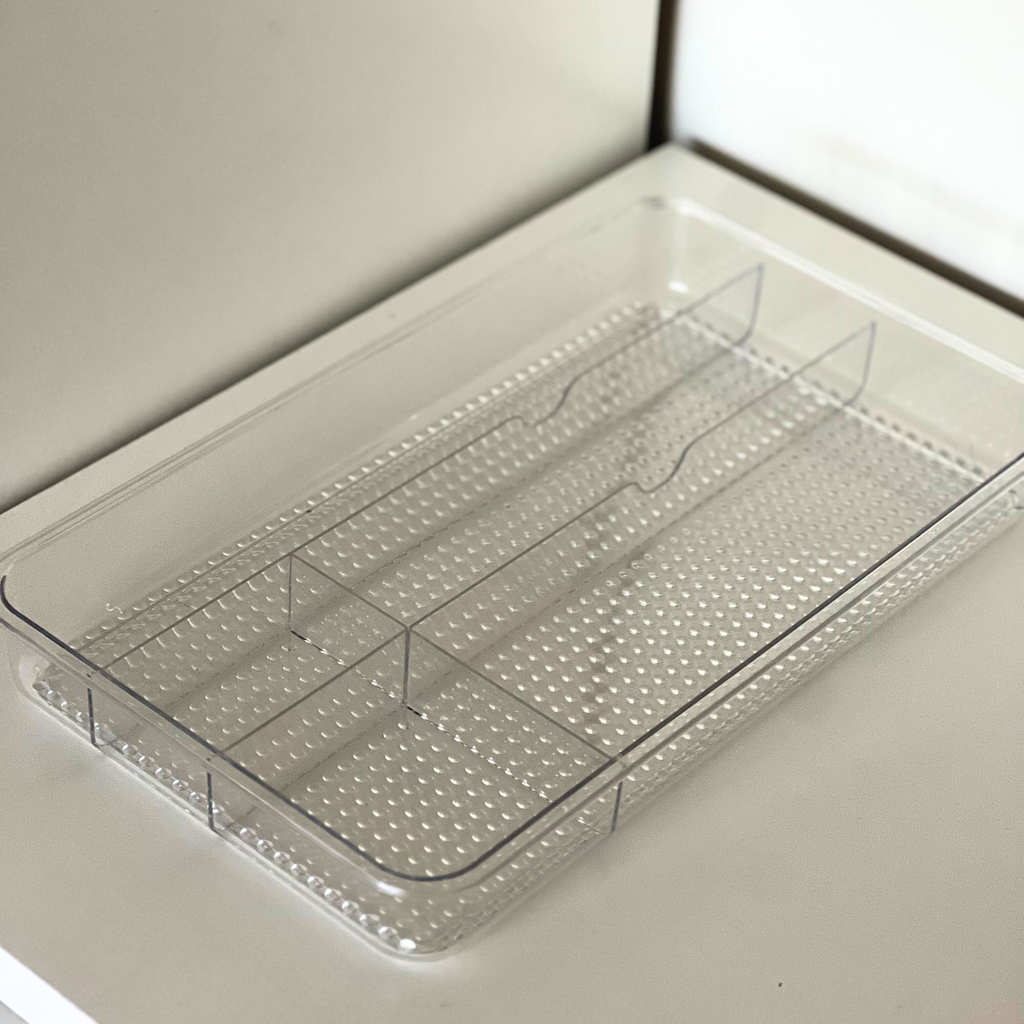 Sachi Clear Cutlery Organizer
